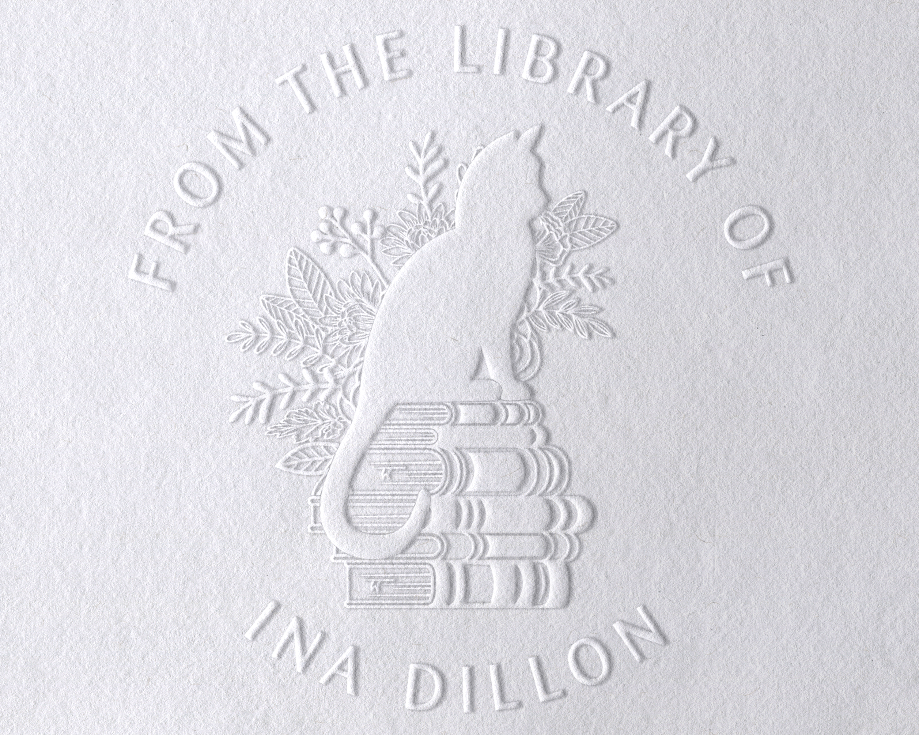 Personalized Book Embosser - JB-Cat2