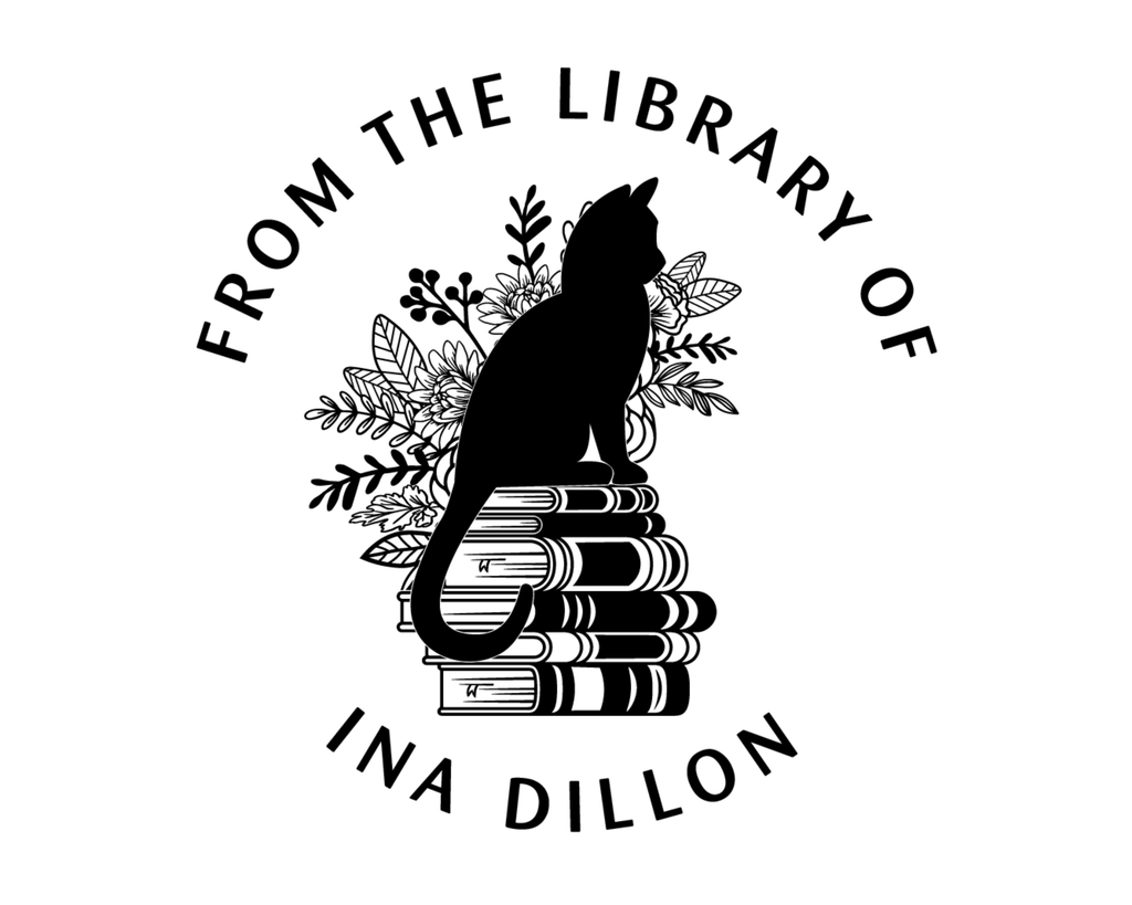 Personalized Book Self Ink Stamp - JB-Cat2
