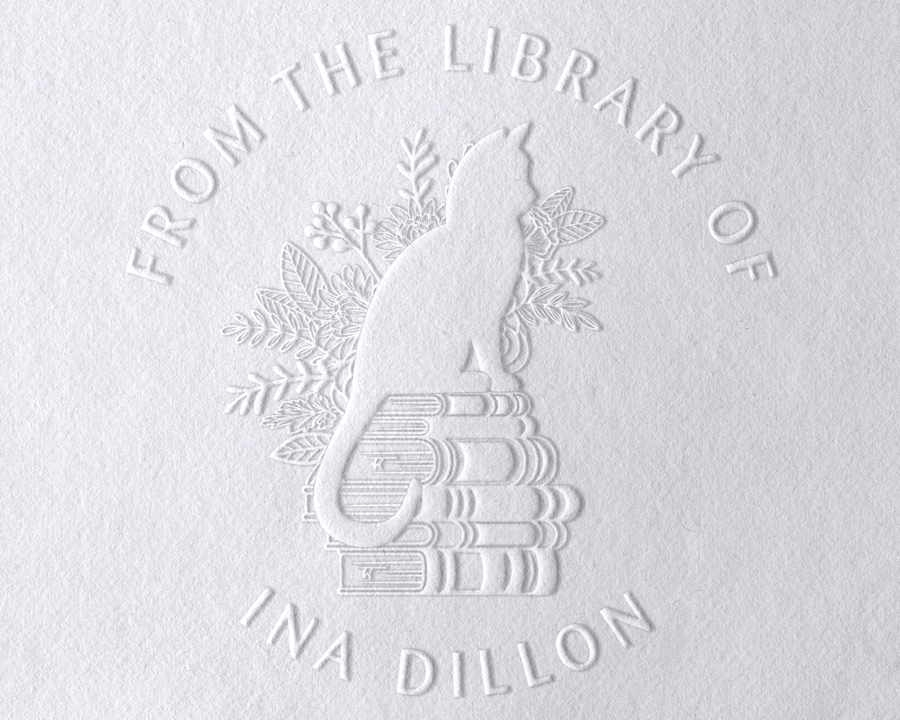 Personalized Book Embosser - JB-Cat2