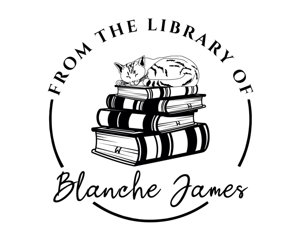 Personalized Book Wooden Handle Stamp - JB-Cat3