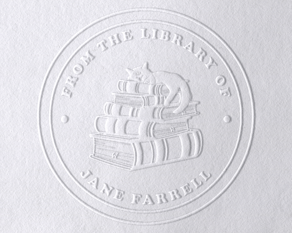 Personalized Book Embosser - JB-Cat8