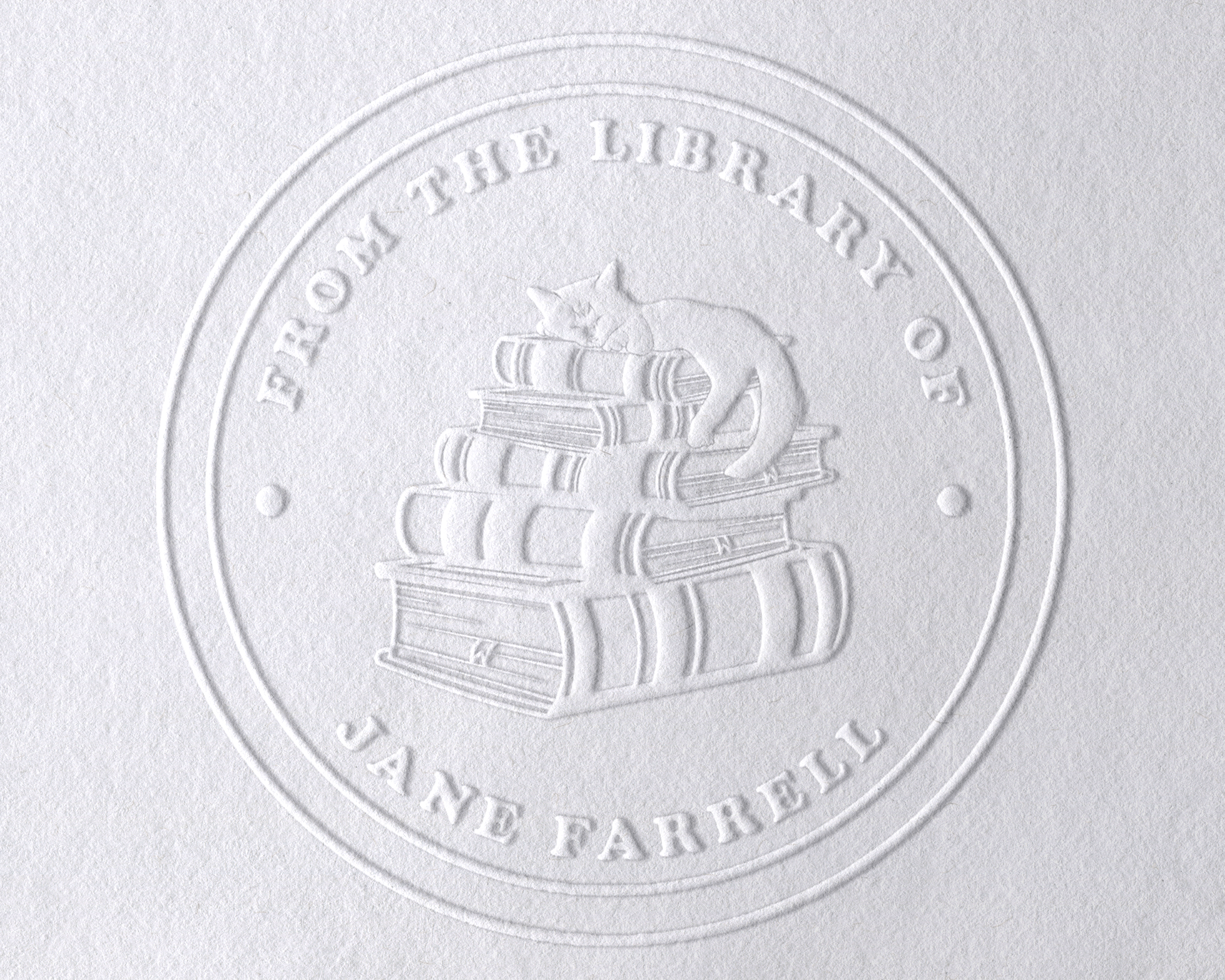 Personalized Book Embosser - JB-Cat8