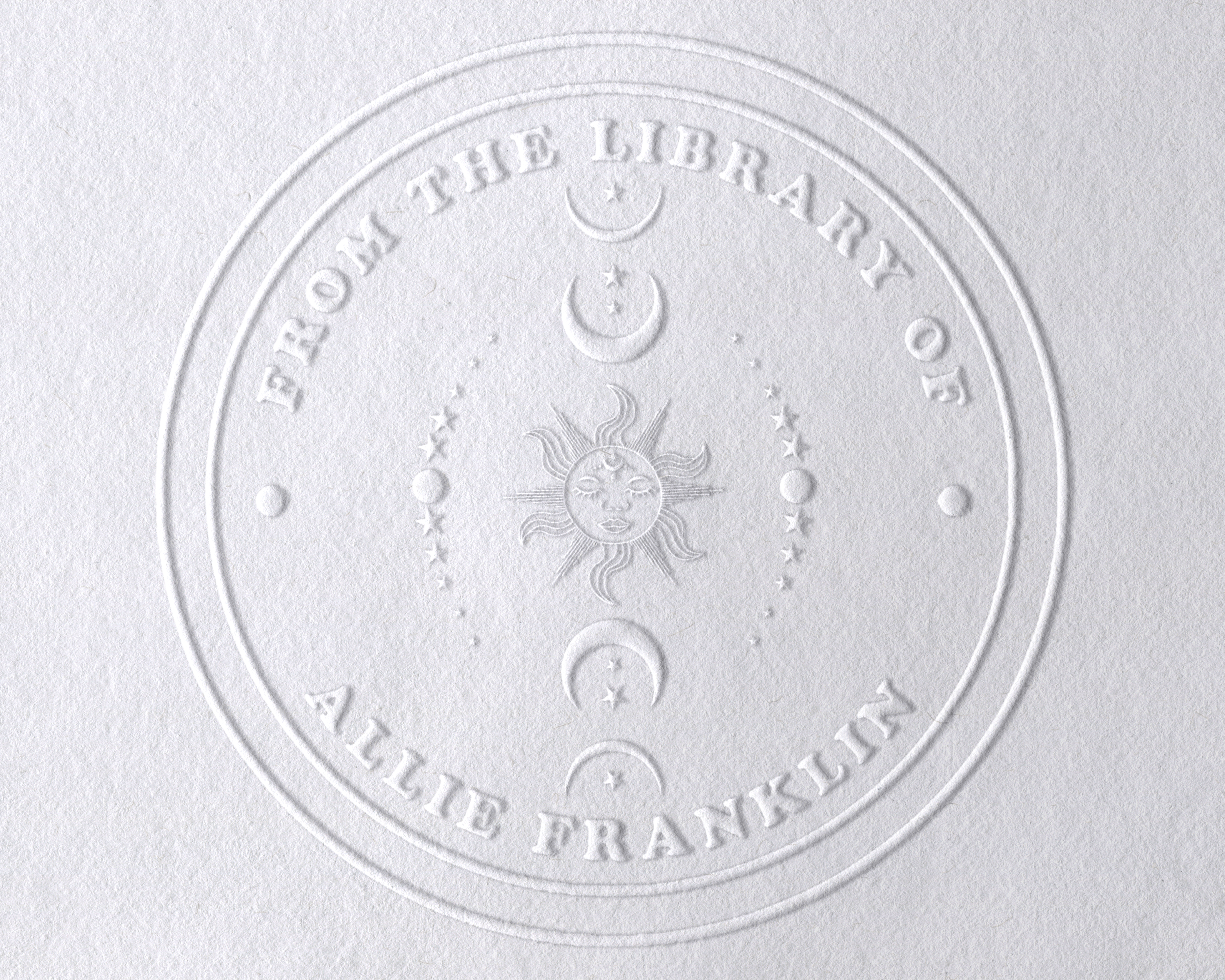 Personalized Book Embosser - JB-Moon11