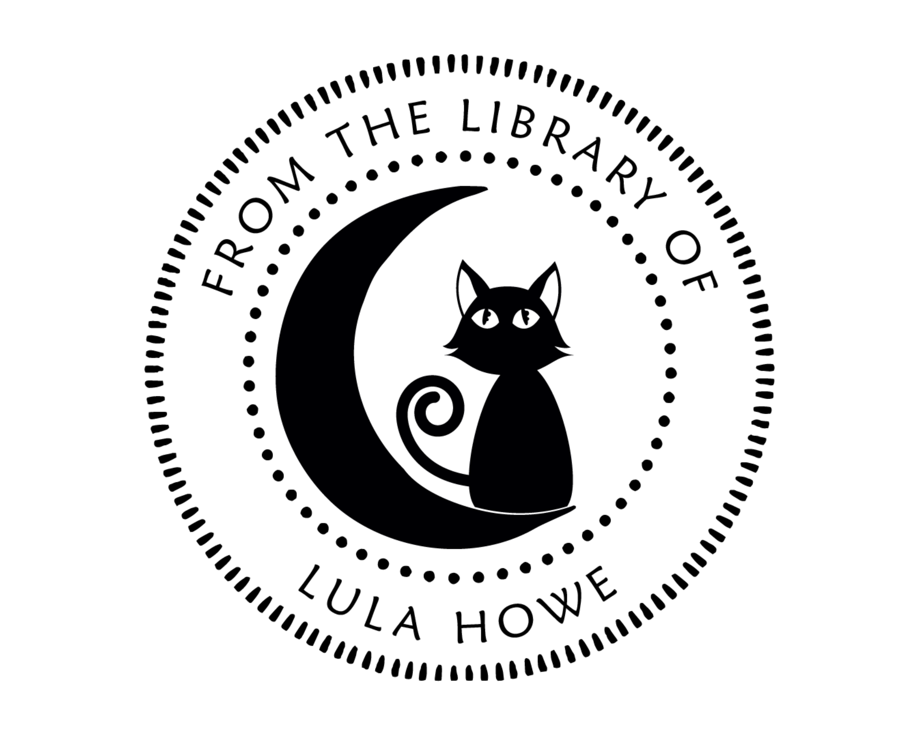 Personalized Book Self Ink Stamp - JB-Moon20