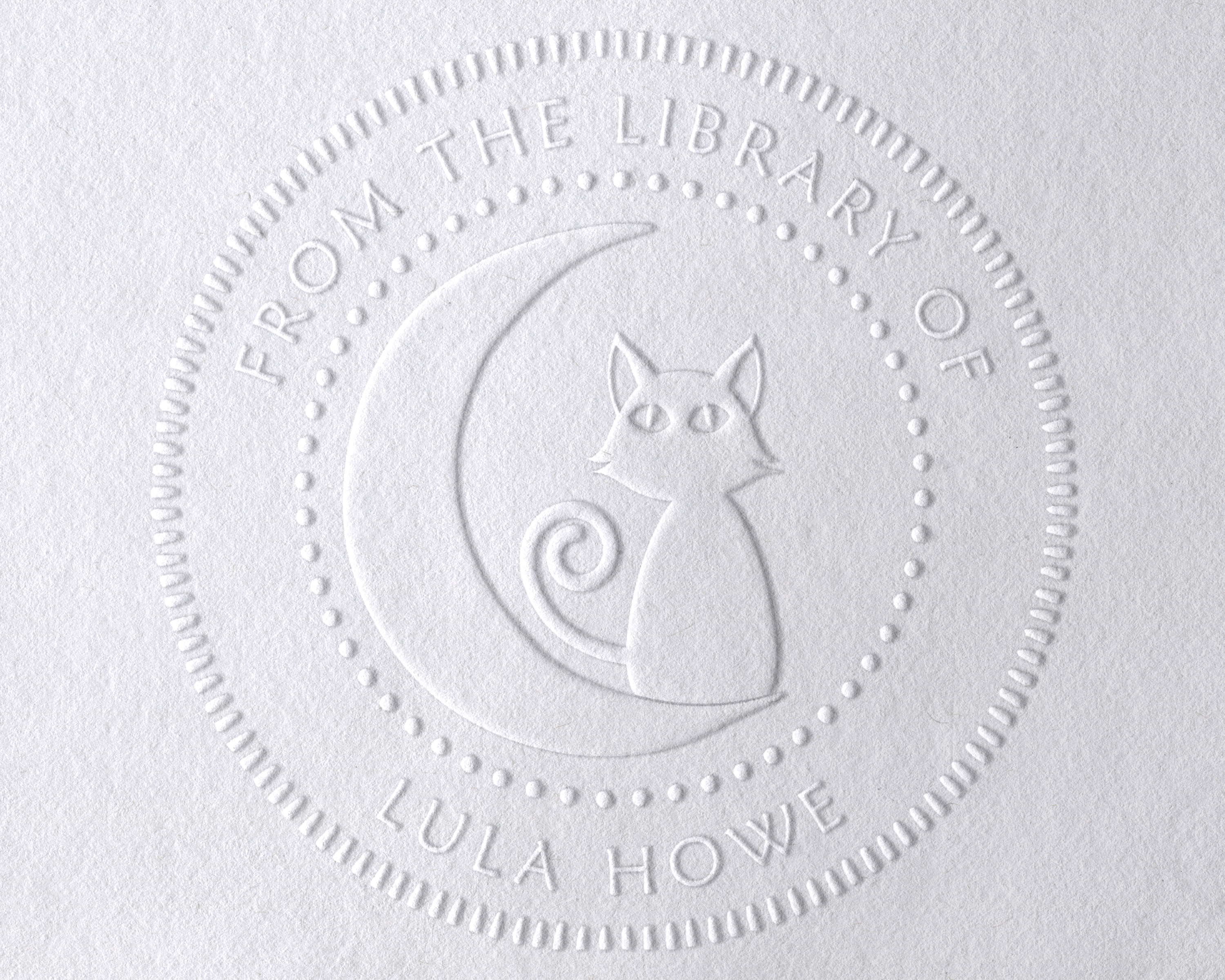 Personalized Book Embosser - JB-Moon20