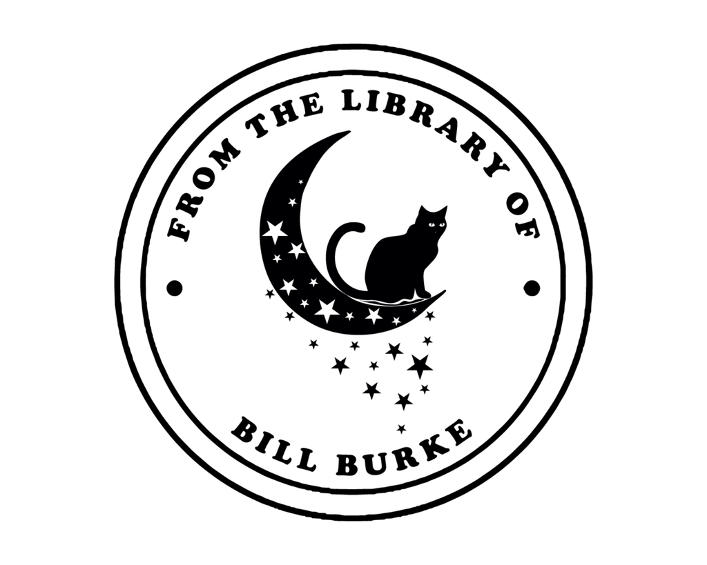 Personalized Book Self Ink Stamp - JB-Moon7