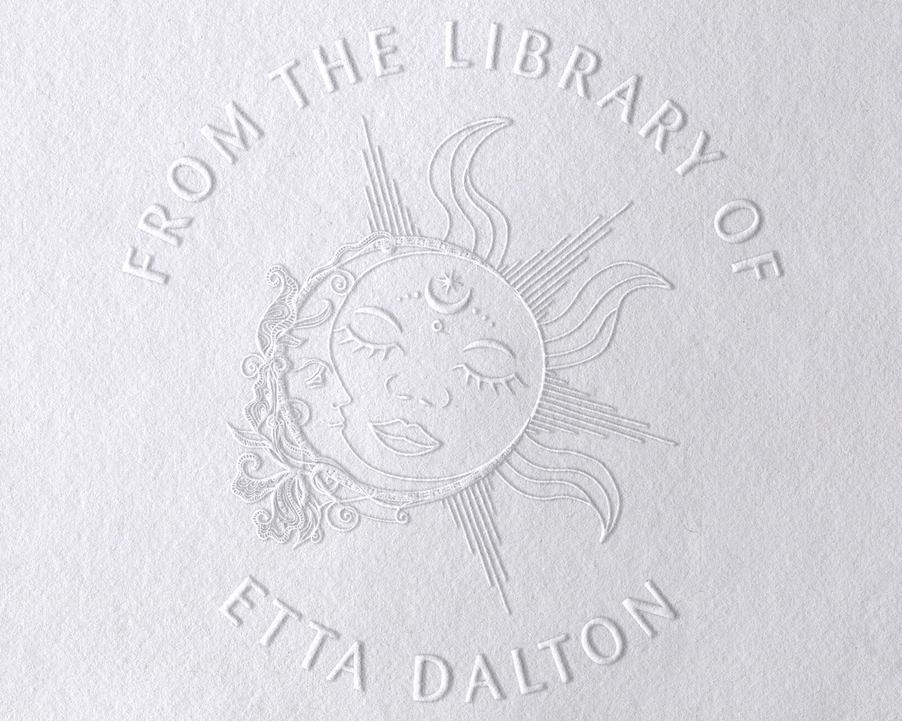 Personalized Book Embosser - JB-Moon9