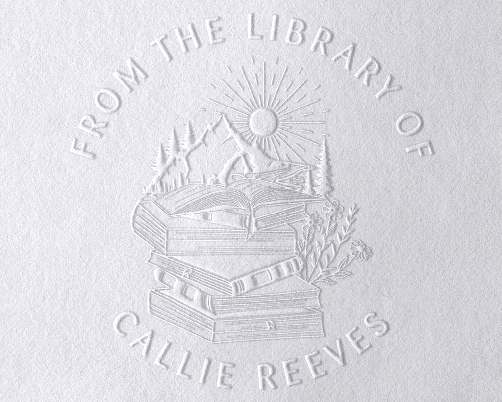 Personalized Book Embosser - JB-Mountain1