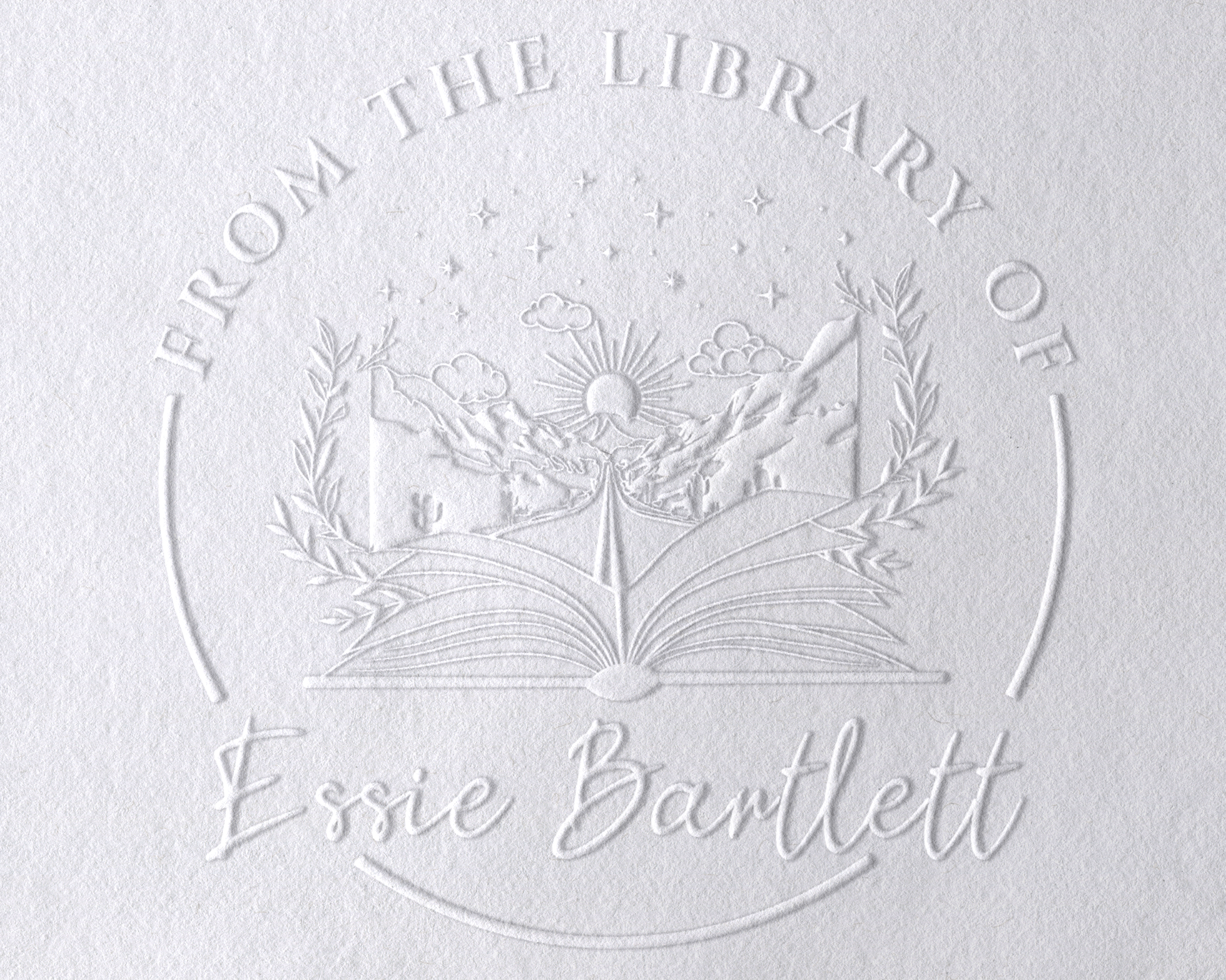 Personalized Book Embosser - JB-Mountain2