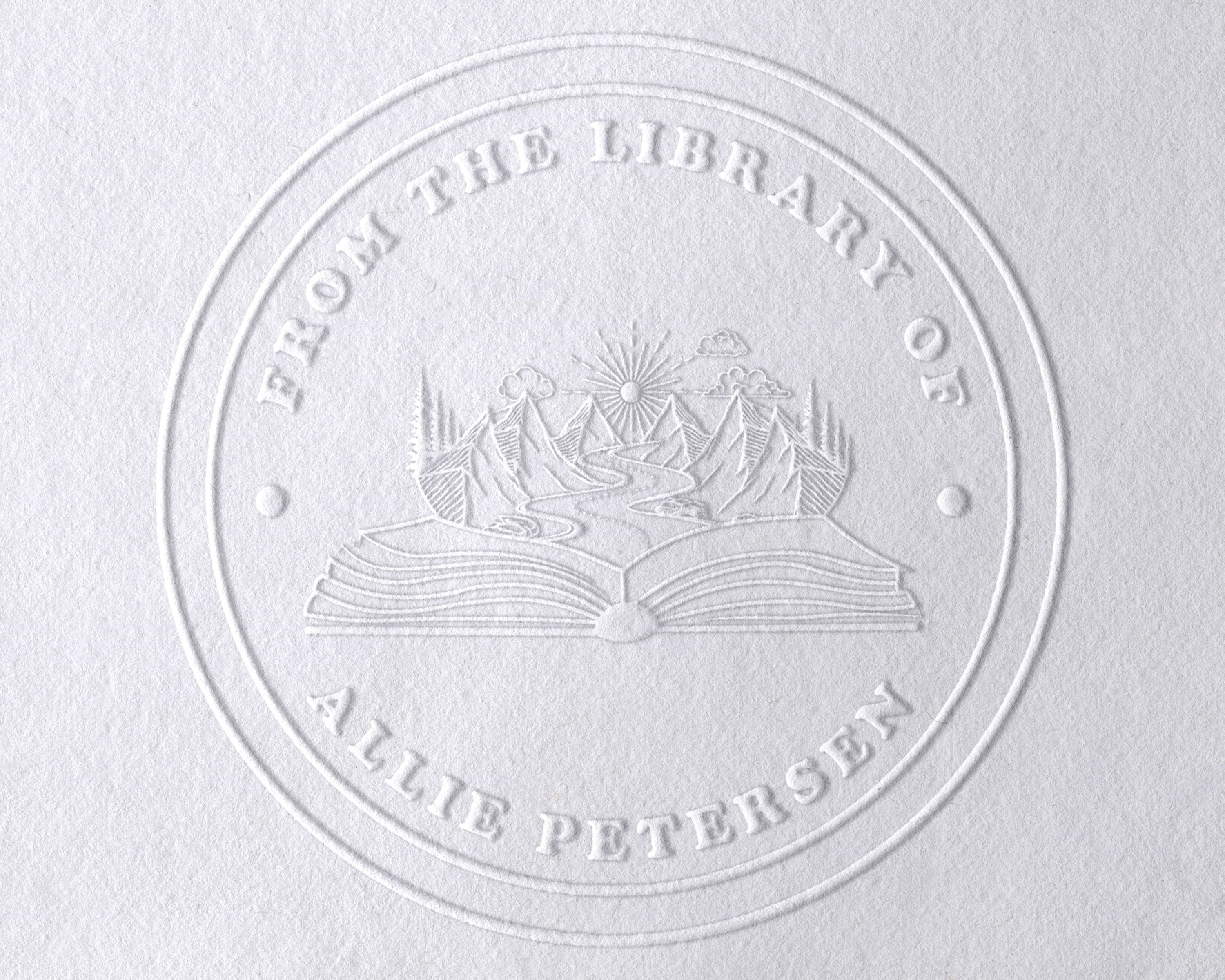 Personalized Book Embosser - JB-Mountain3