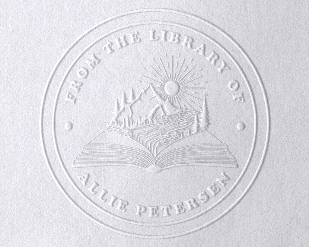 Personalized Book Embosser - JB-Mountain7