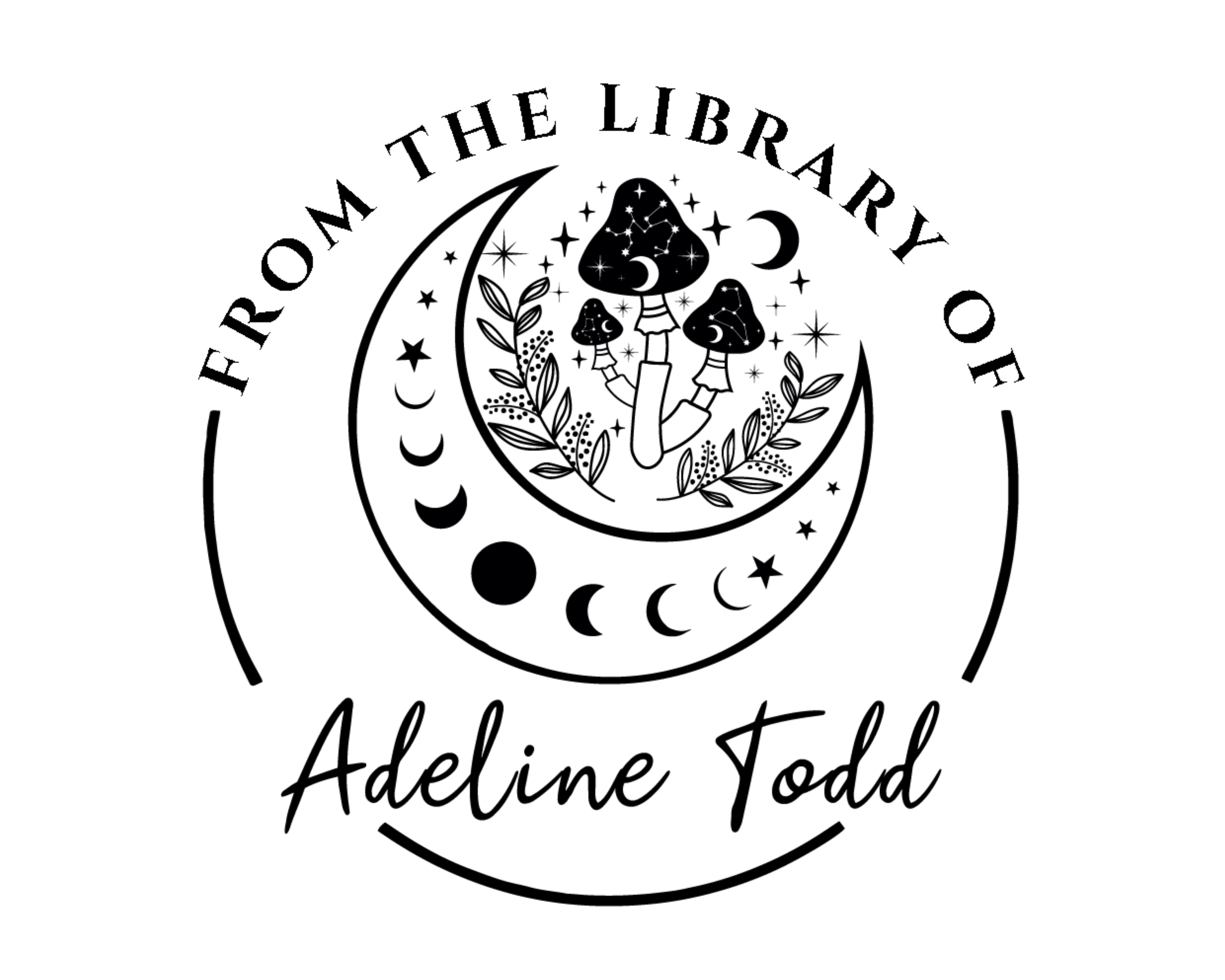 Personalized Book Stamp Self Inking - JB-Mush6