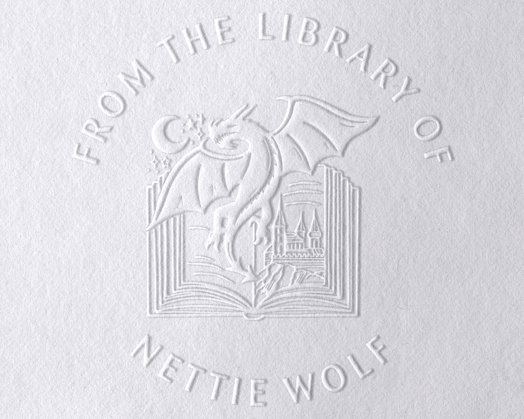 Personalized Book Embosser - JB-Mystical1