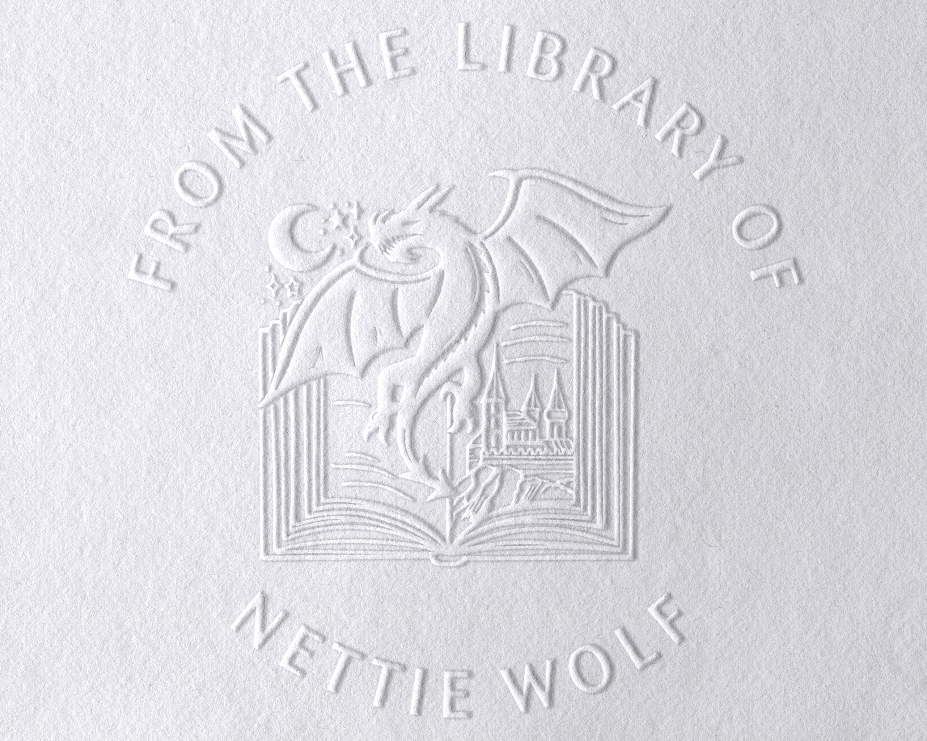 Personalized Book Embosser - JB-Mystical1