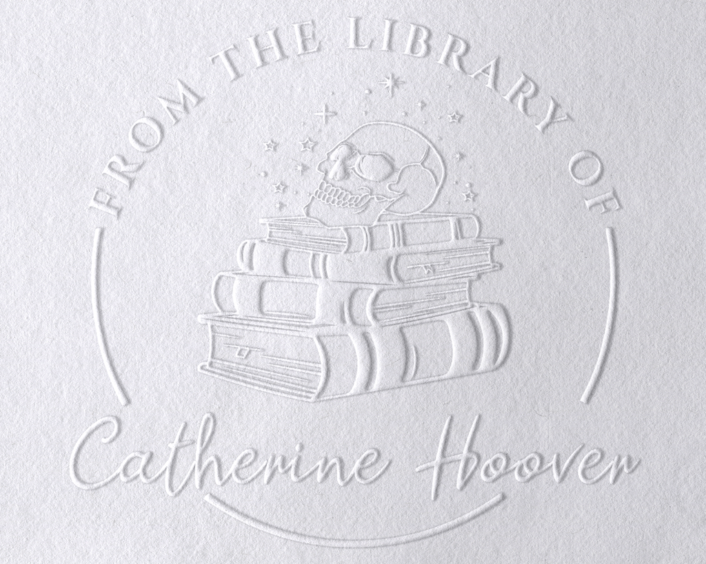 Personalized Book Embosser - JB-Skull2
