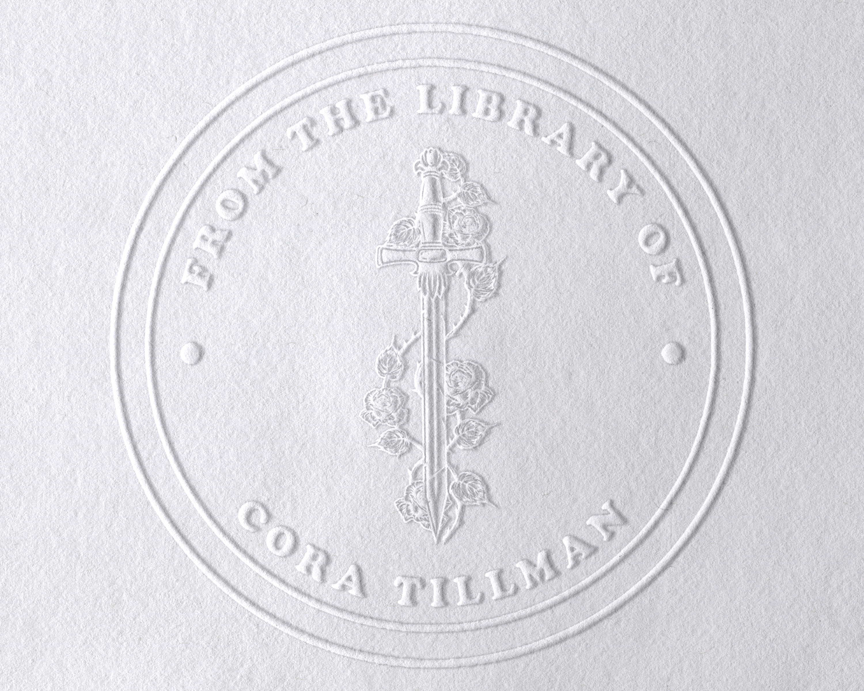 Personalized Book Embosser - JB-Sword3