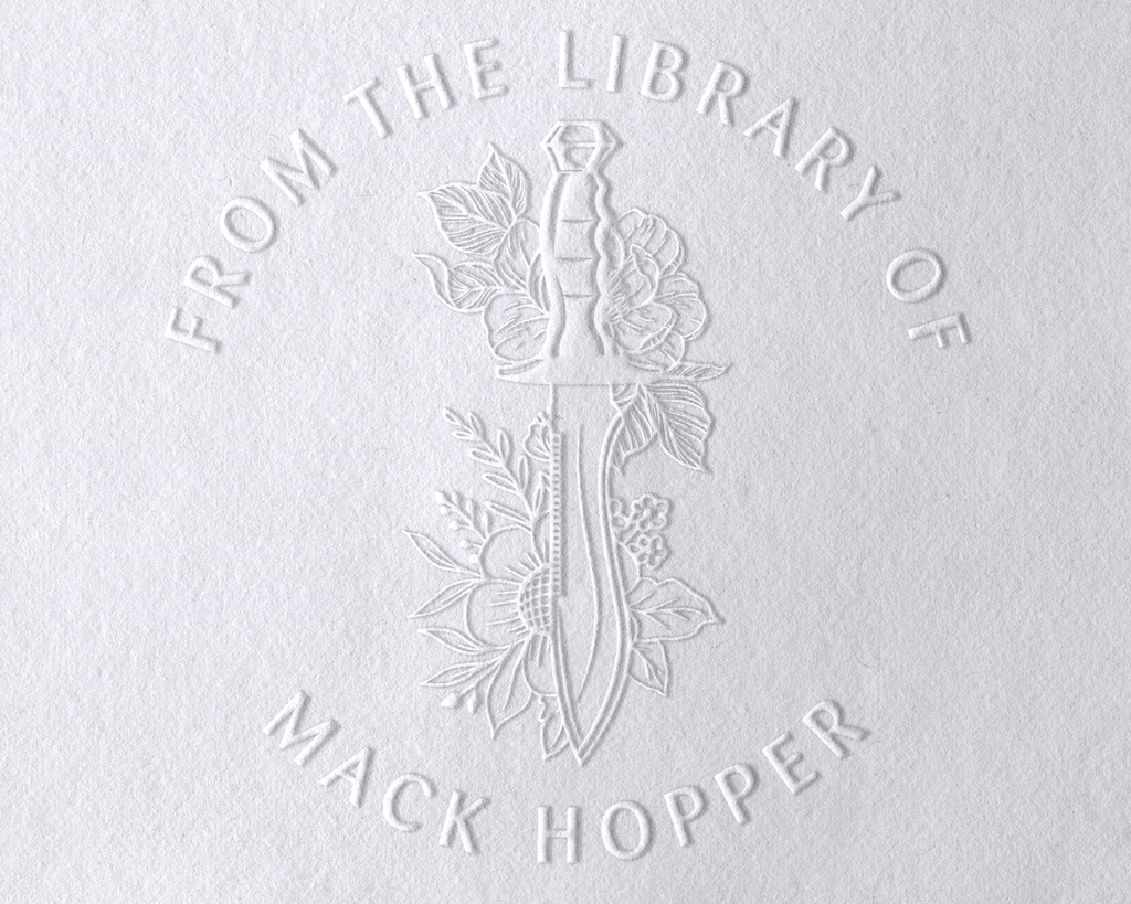 Personalized Book Embosser - JB-Sword4
