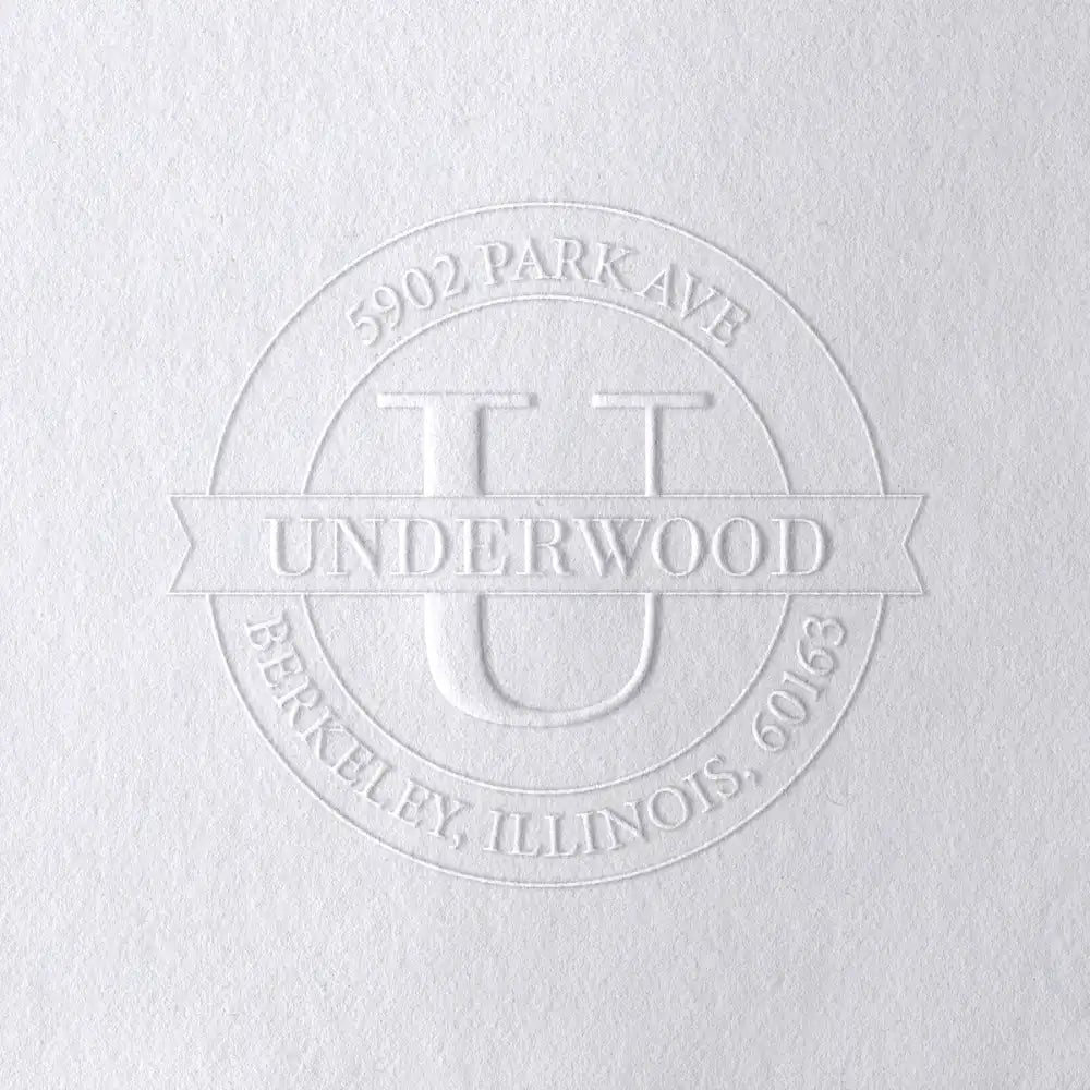 Alphabet Monogram Address Embossers
