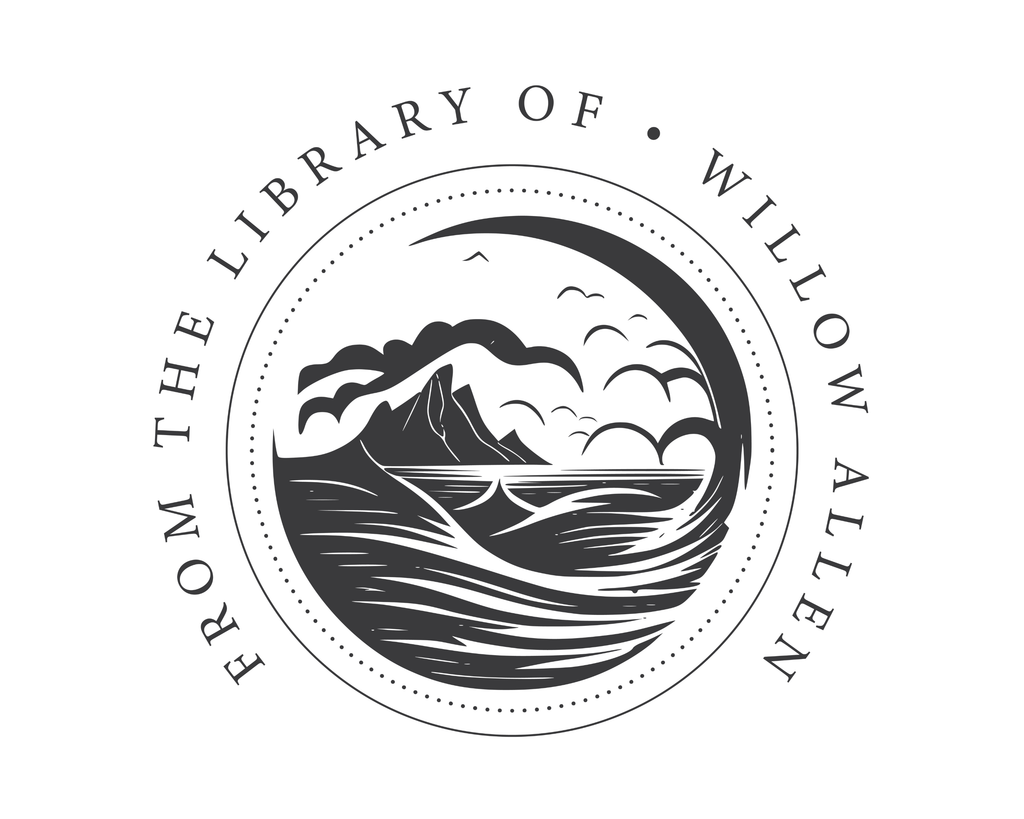 Personalized Book Wooden Handle Stamp - JL-BEACH12