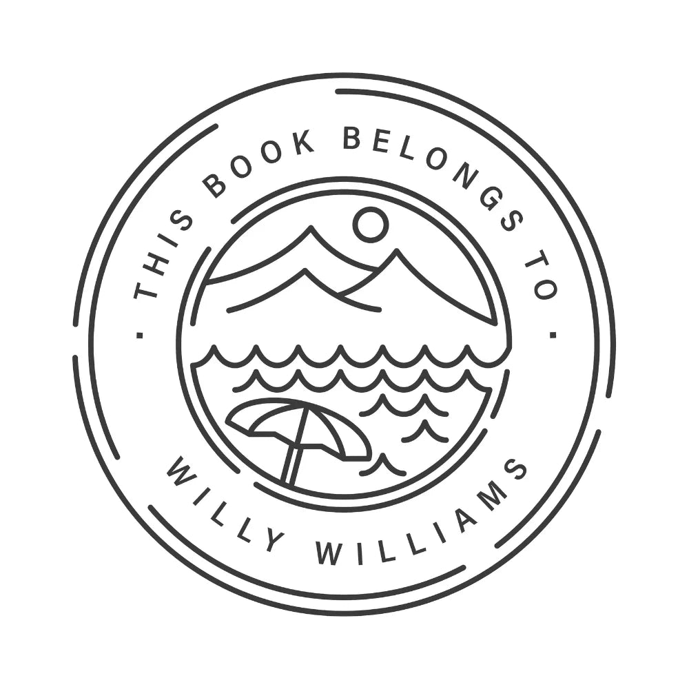 Beach Style Book Stamps