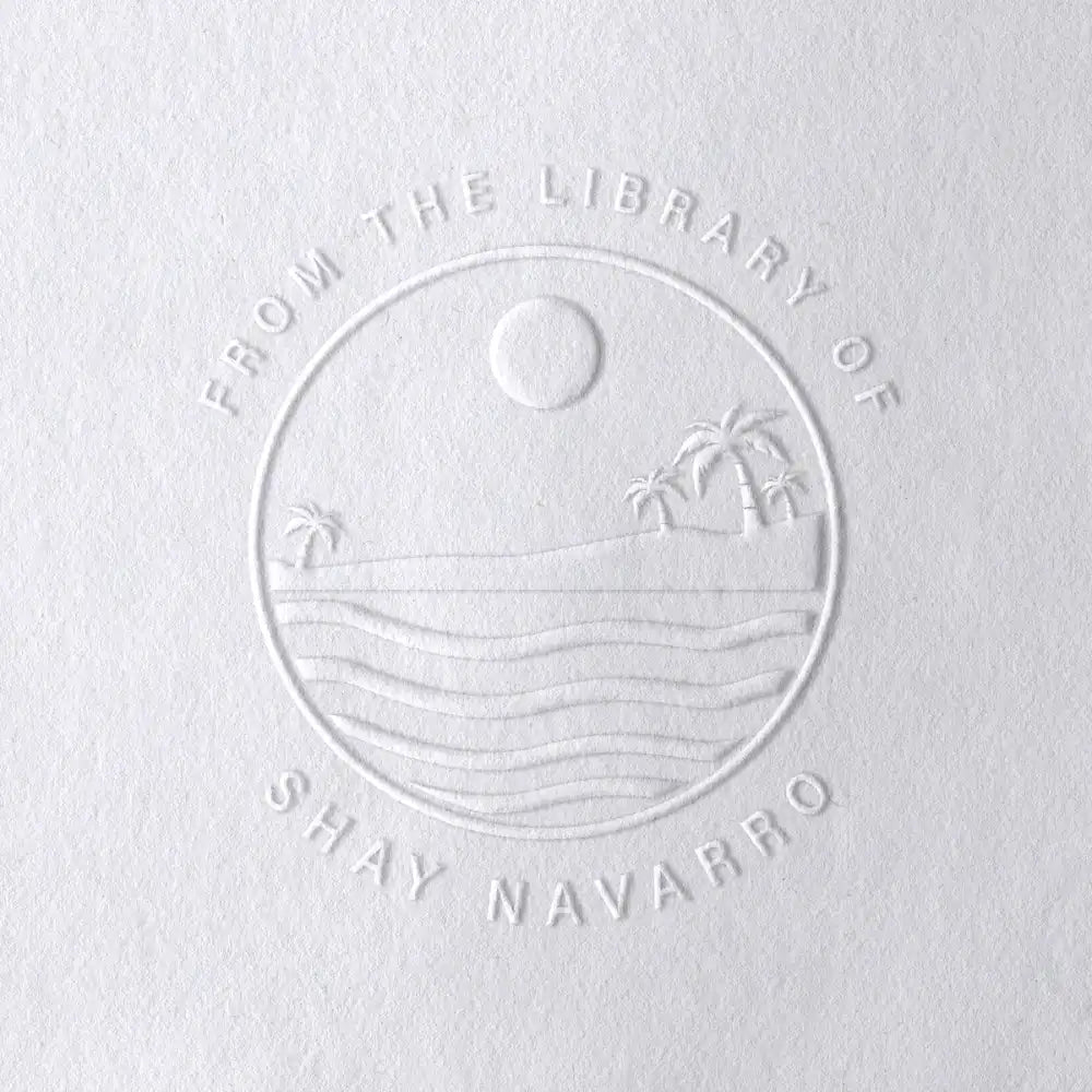 Beach Style Book Embossers