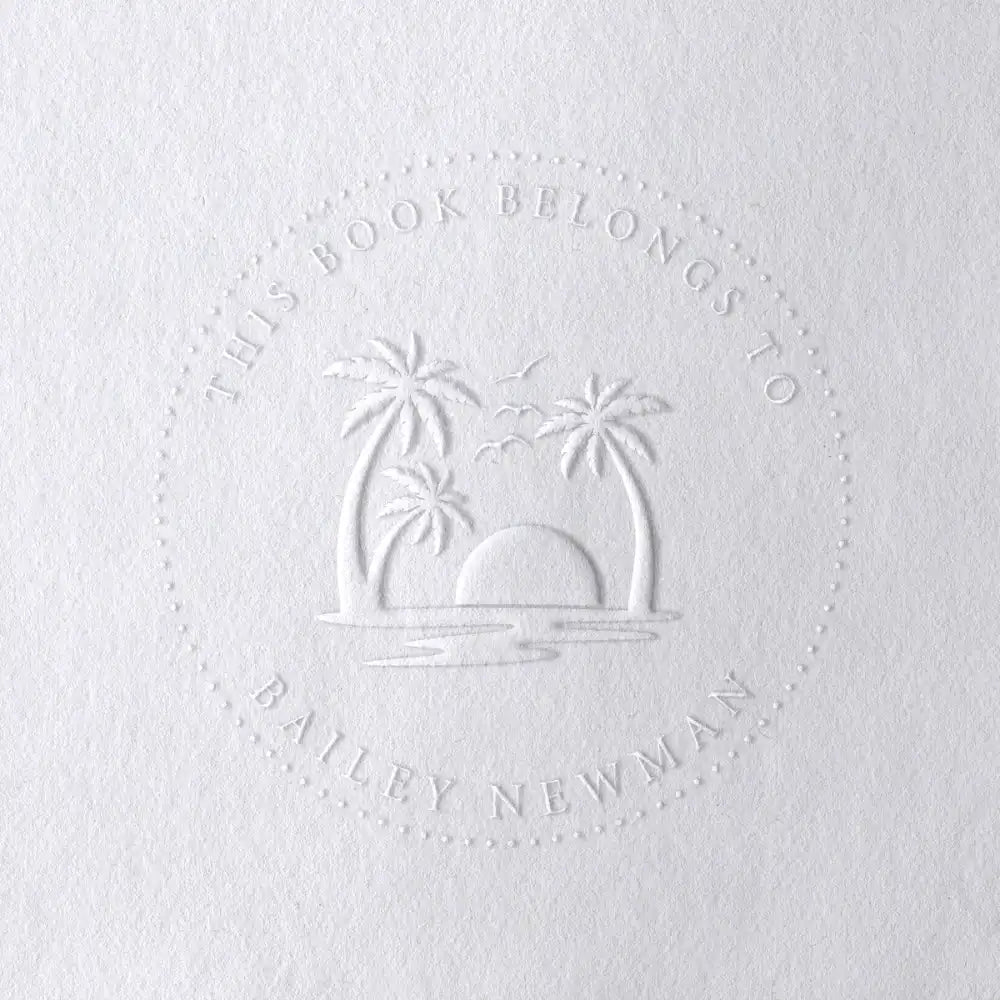 Beach Style Book Embossers