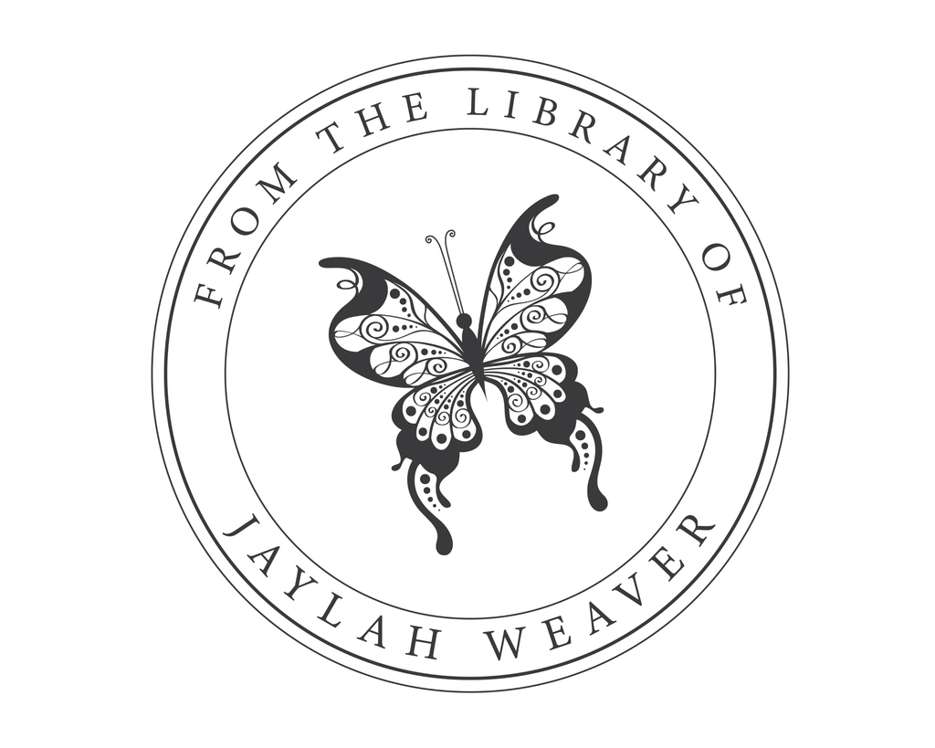 Personalized Book Self Ink Stamp - JL-BF4