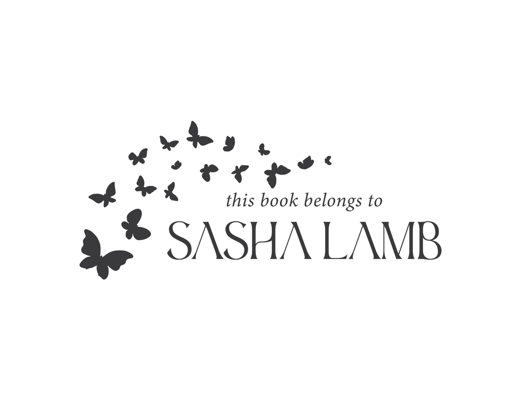 Personalized Book Self Ink Stamp - JL-BF5