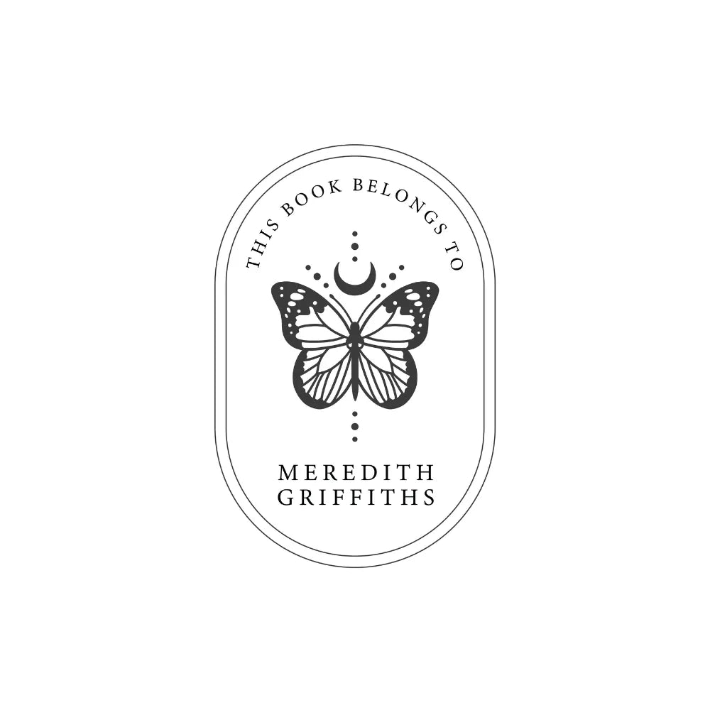 Butterfly Book Stamps