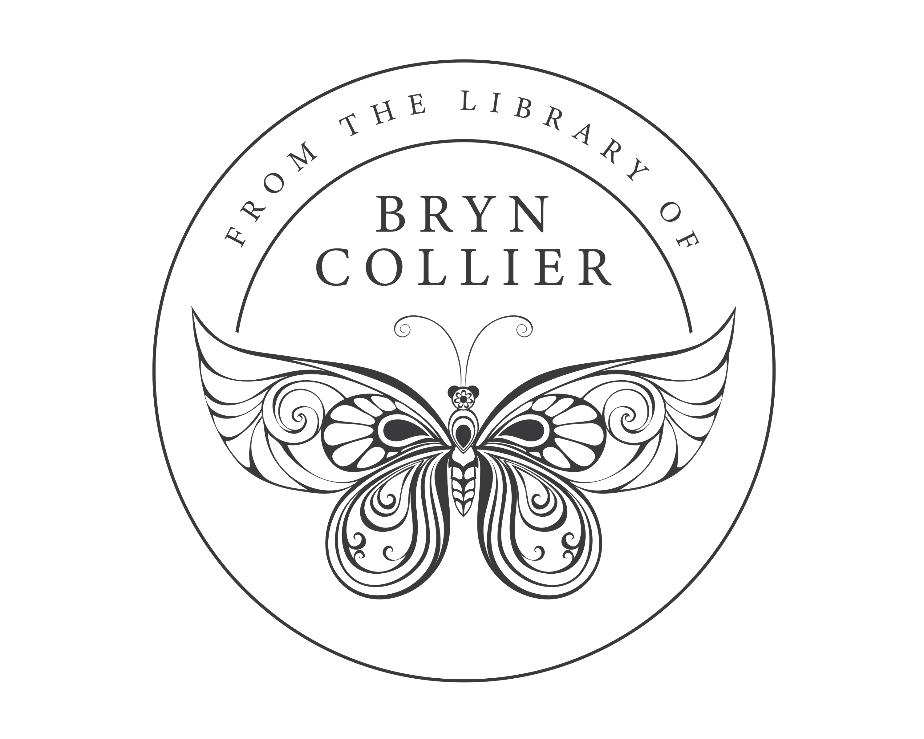 Personalized Book Self Ink Stamp - JL-BF9