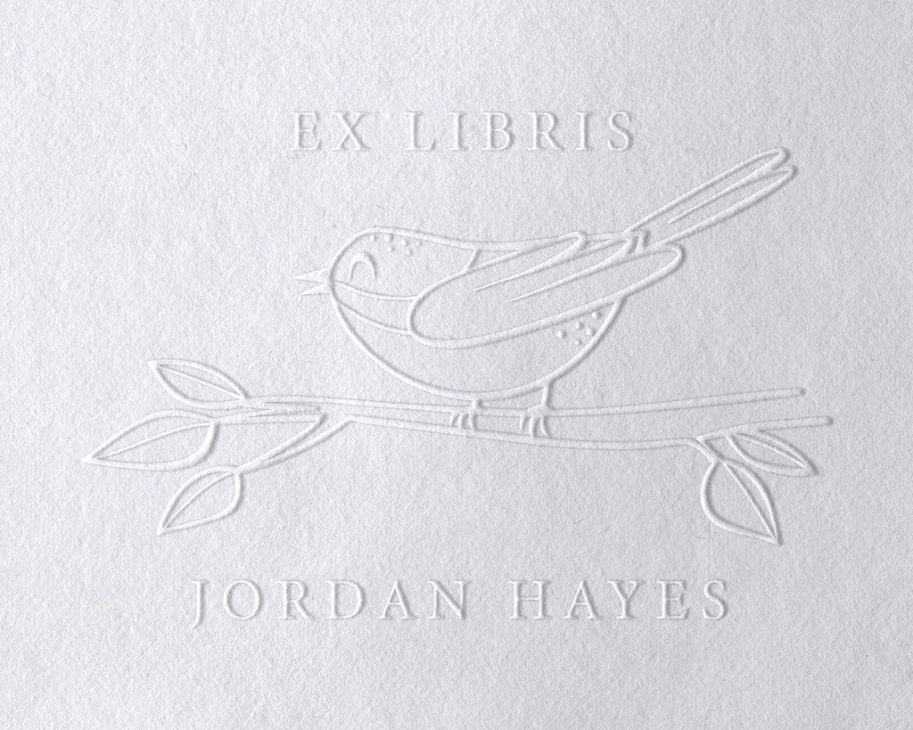 Personalized Book Embosser - JL-BIRD10