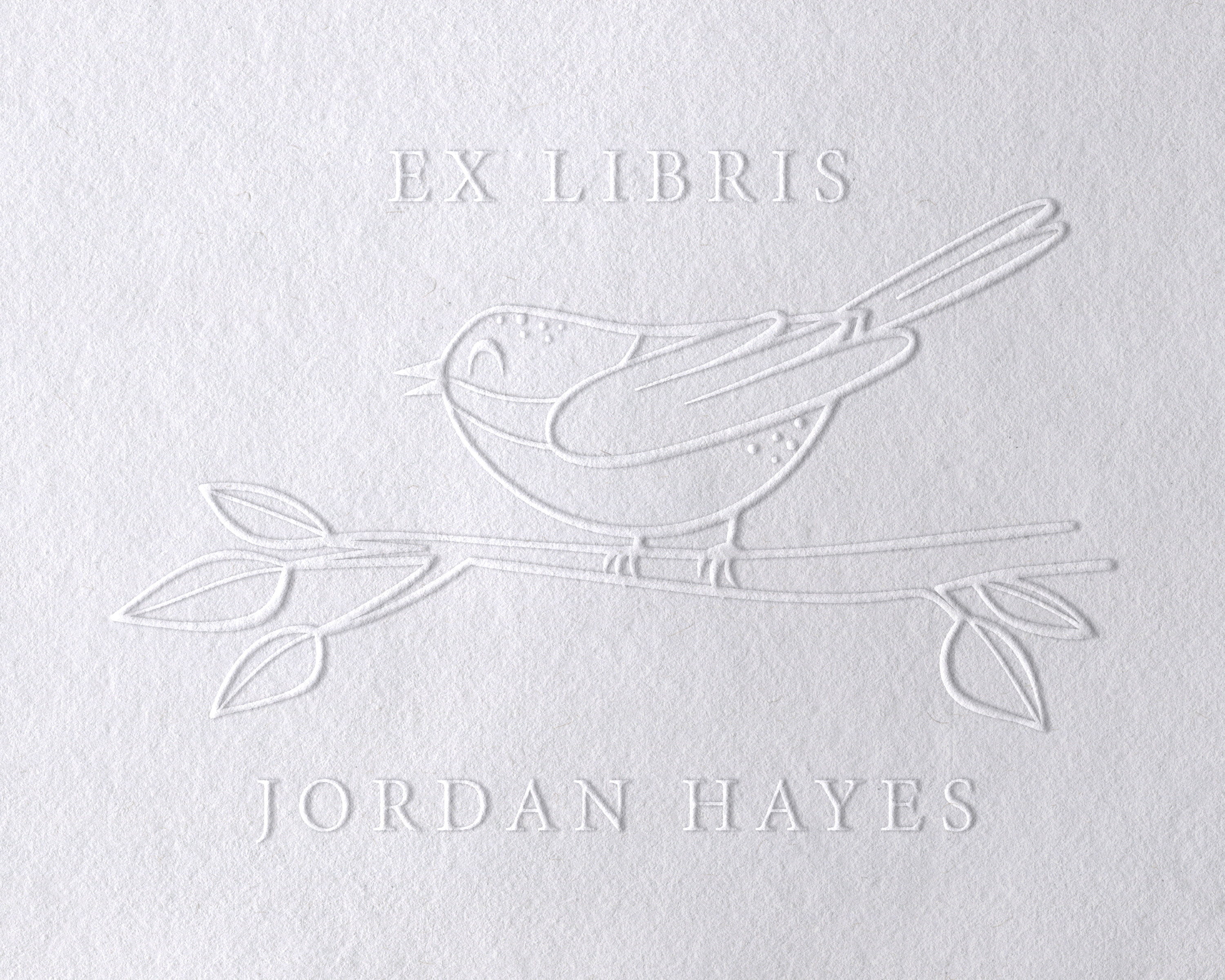 Personalized Book Embosser - JL-BIRD10