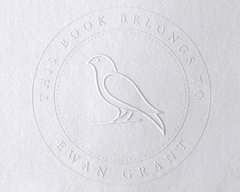 Personalized Book Embosser - JL-BIRD1