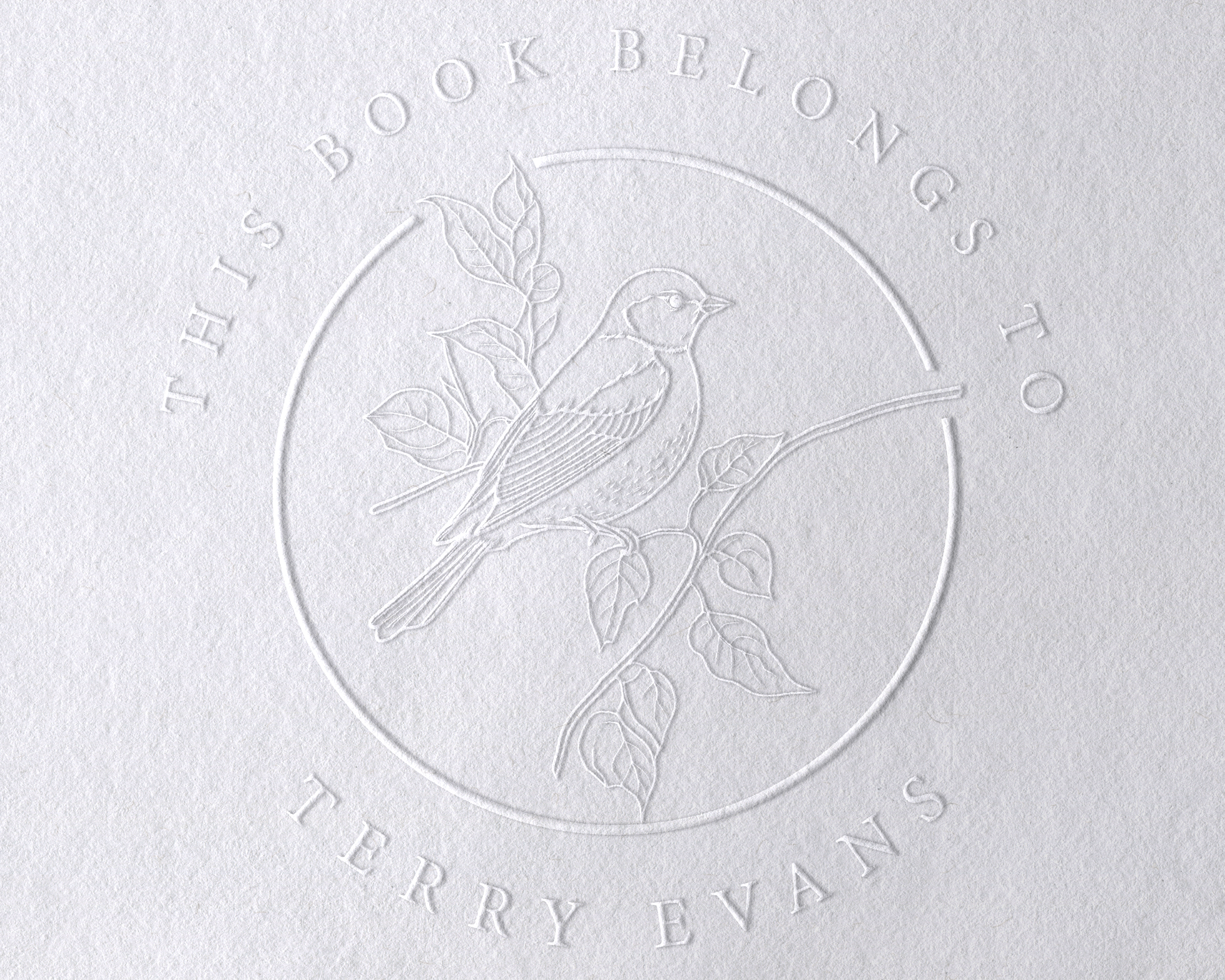 Personalized Book Embosser - JL-BIRD4