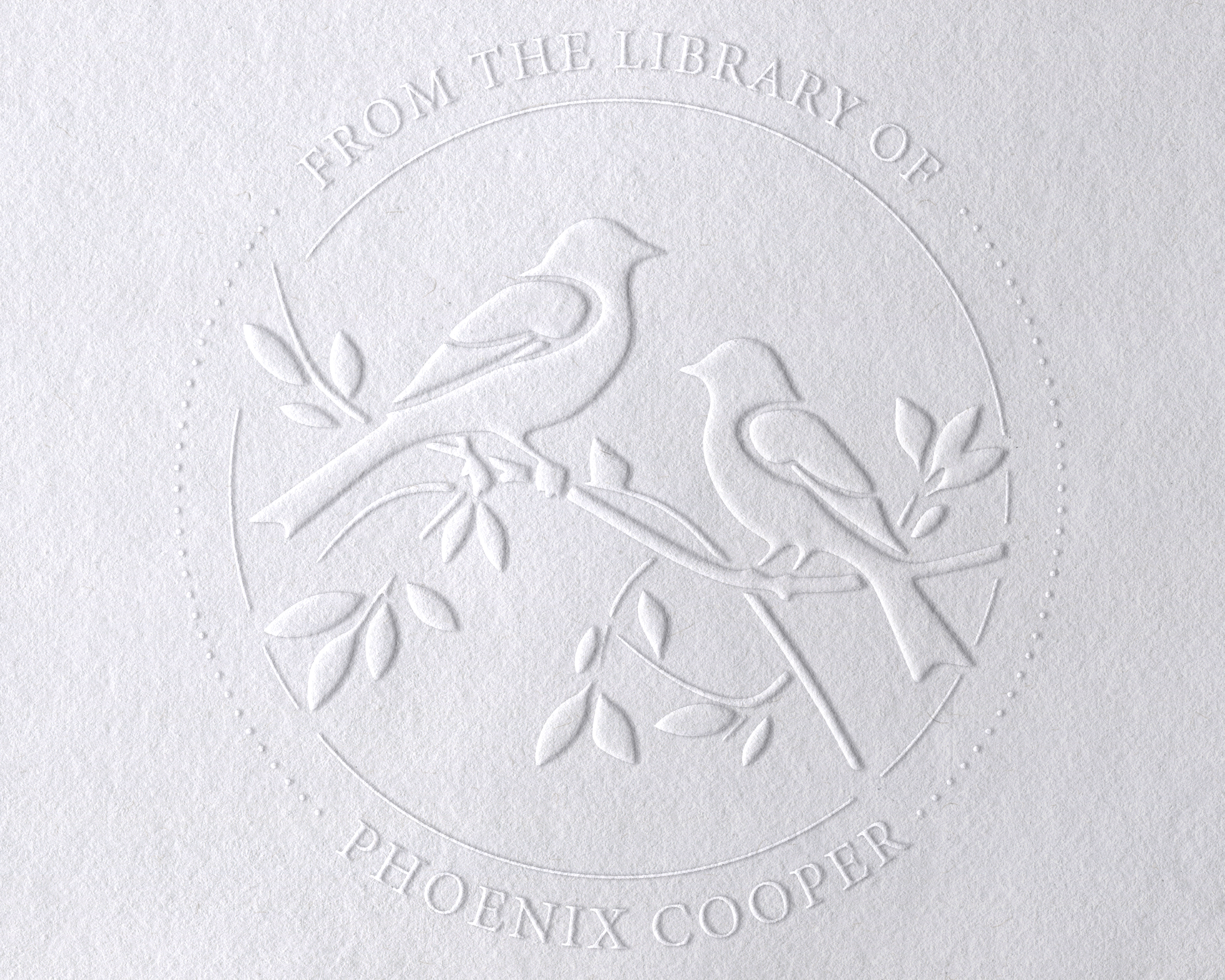 Personalized Book Embosser - JL-BIRD5