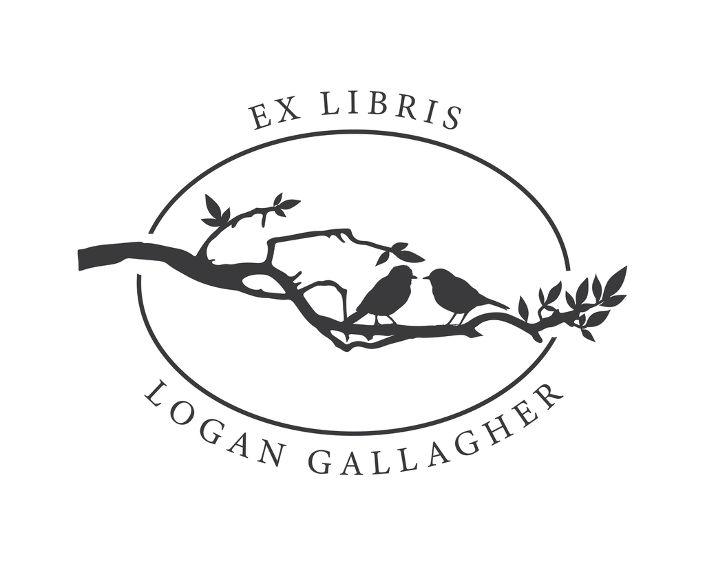 Personalized Book Wooden Handle Stamp - JL-BIRD6