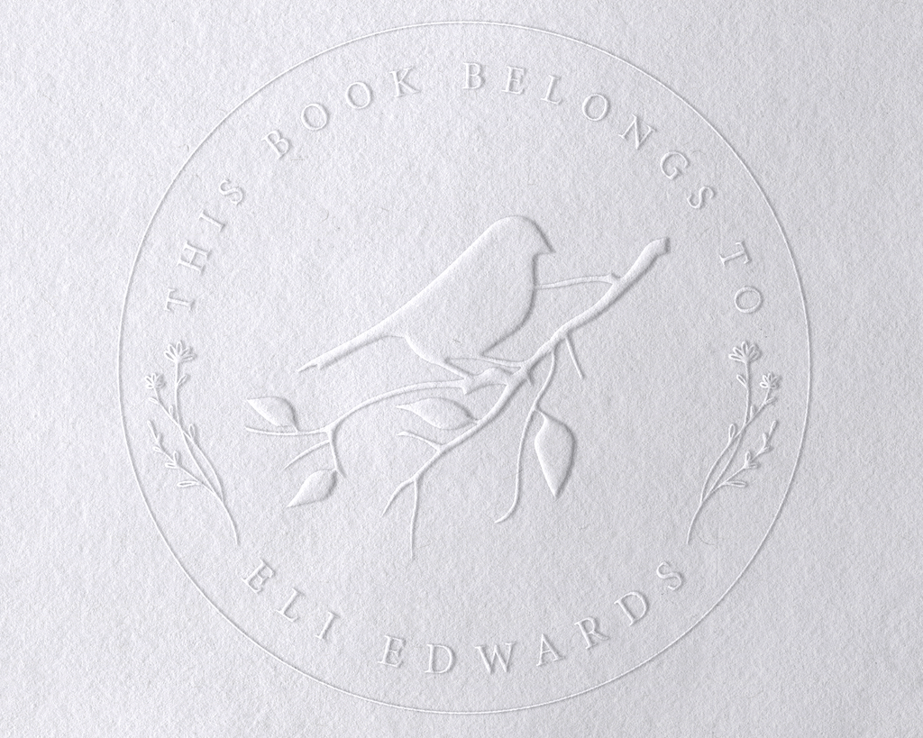 Personalized Book Embosser - JL-BIRD7