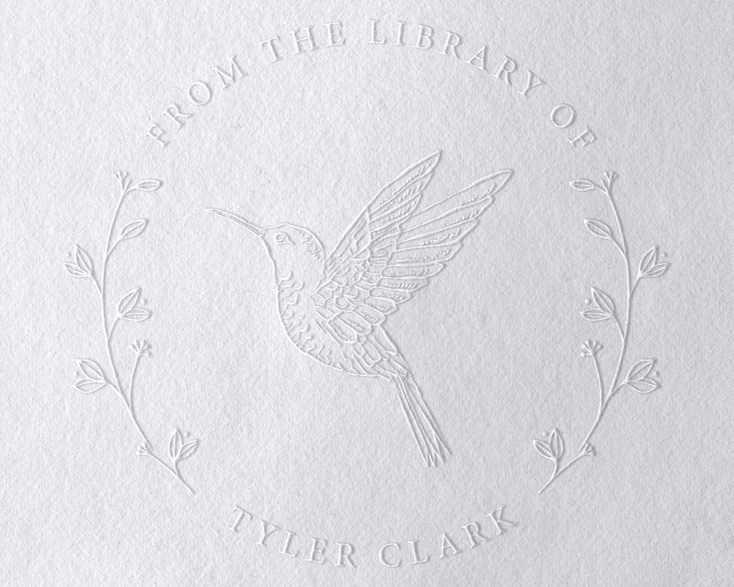 Personalized Book Embosser - JL-BIRD9