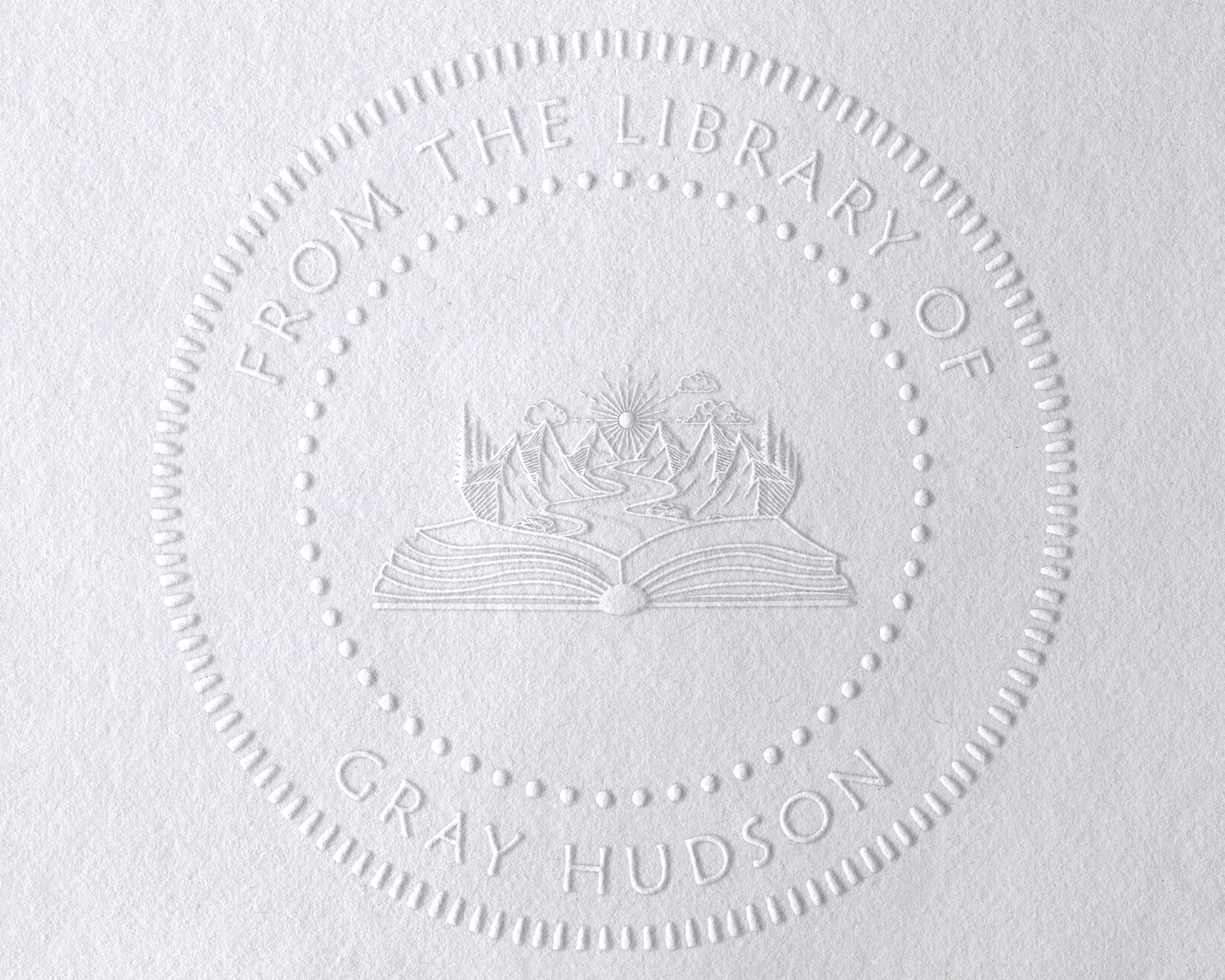 Personalized Book Embosser - JL-Book16