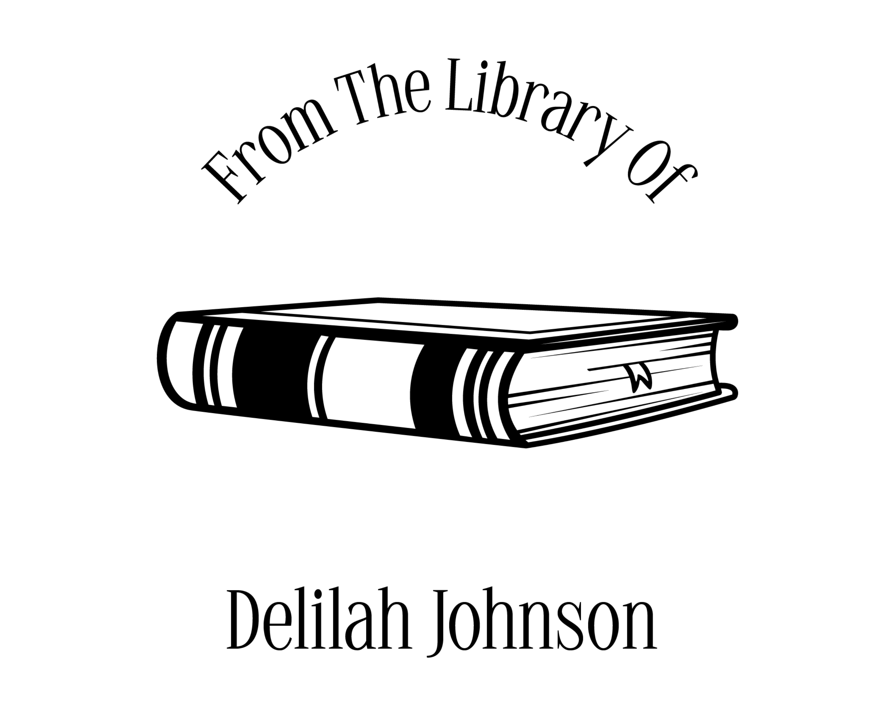 Personalized Book Self Inking - JL-Book40