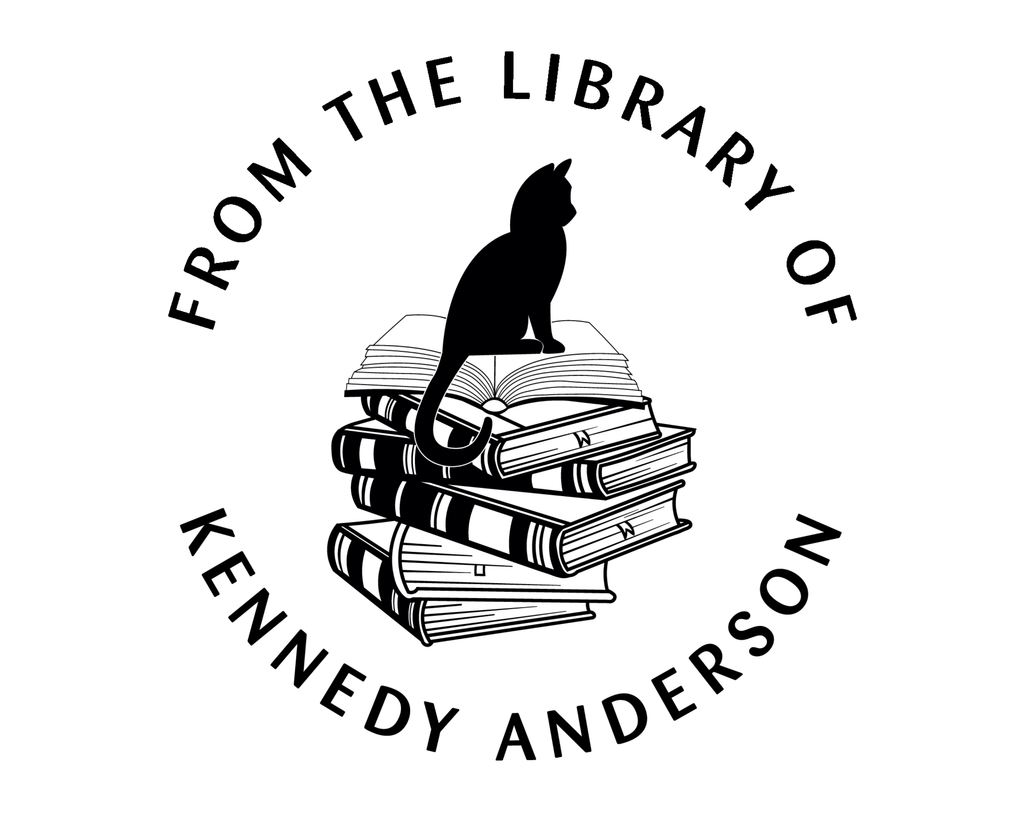 Personalized Book Wooden Handle Stamp - JL-Book50