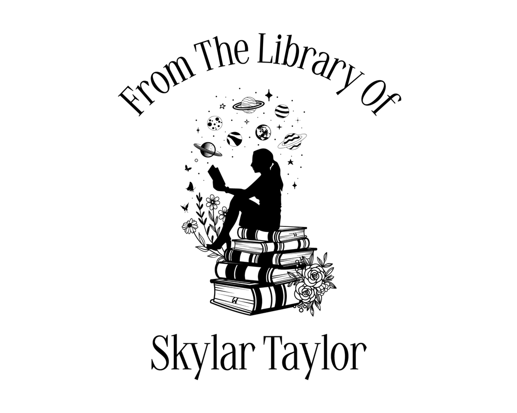 Personalized Book Wooden Handle Stamp - JL-Book54