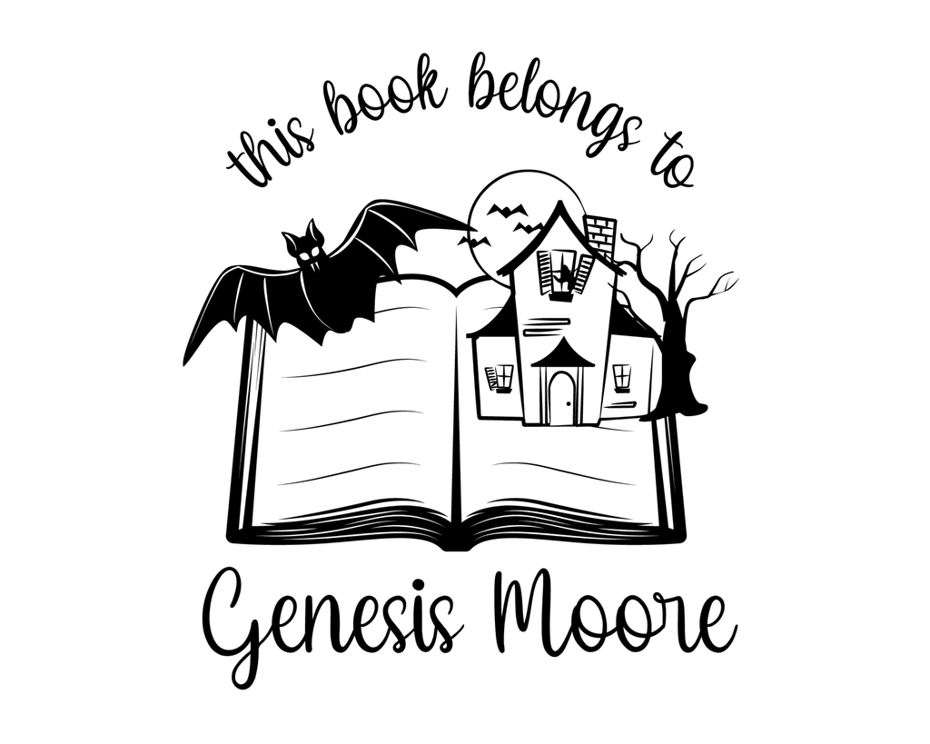 Personalized Book Self Ink Stamp - JL-Book55