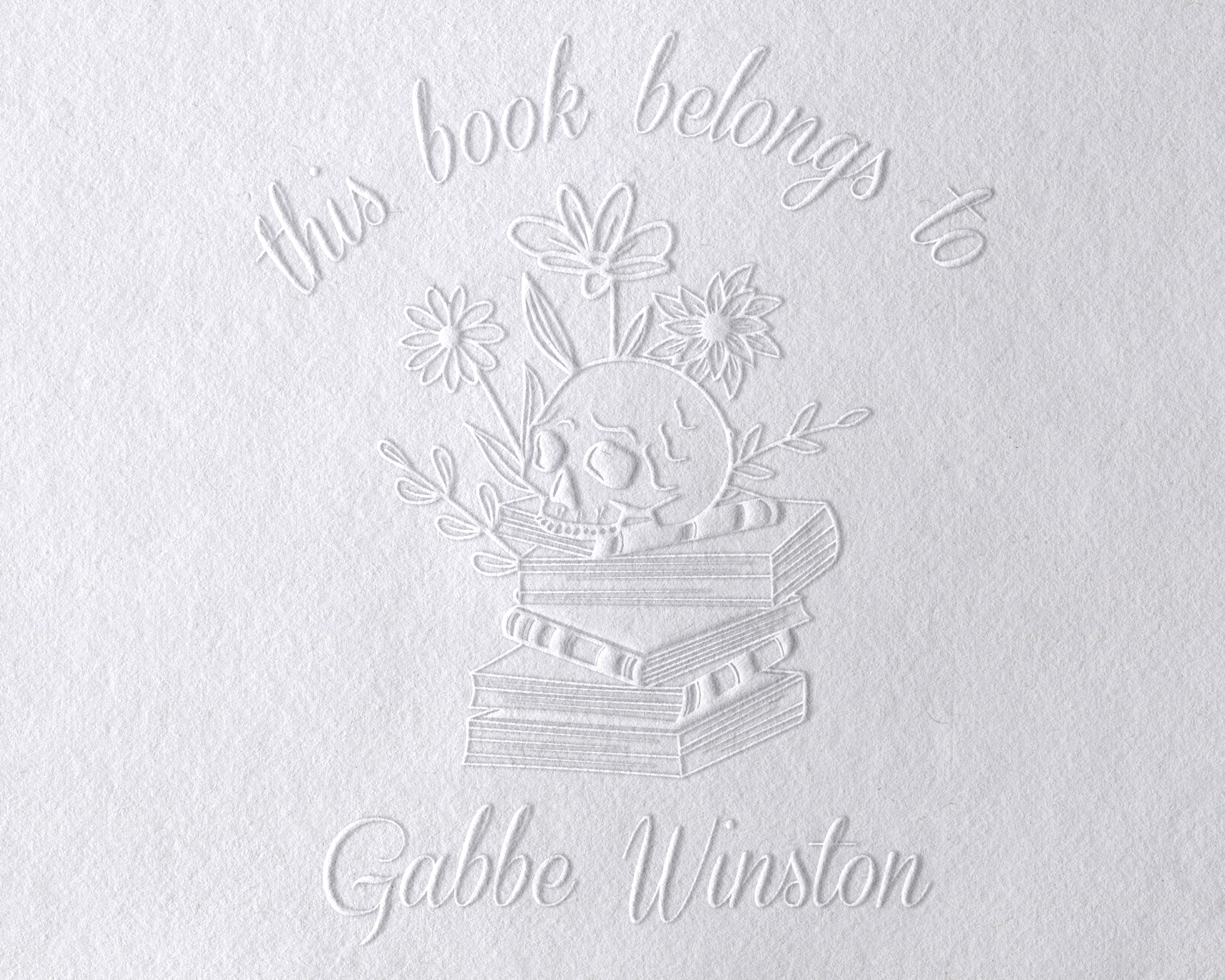 Personalized Book Embosser - JL-Book7