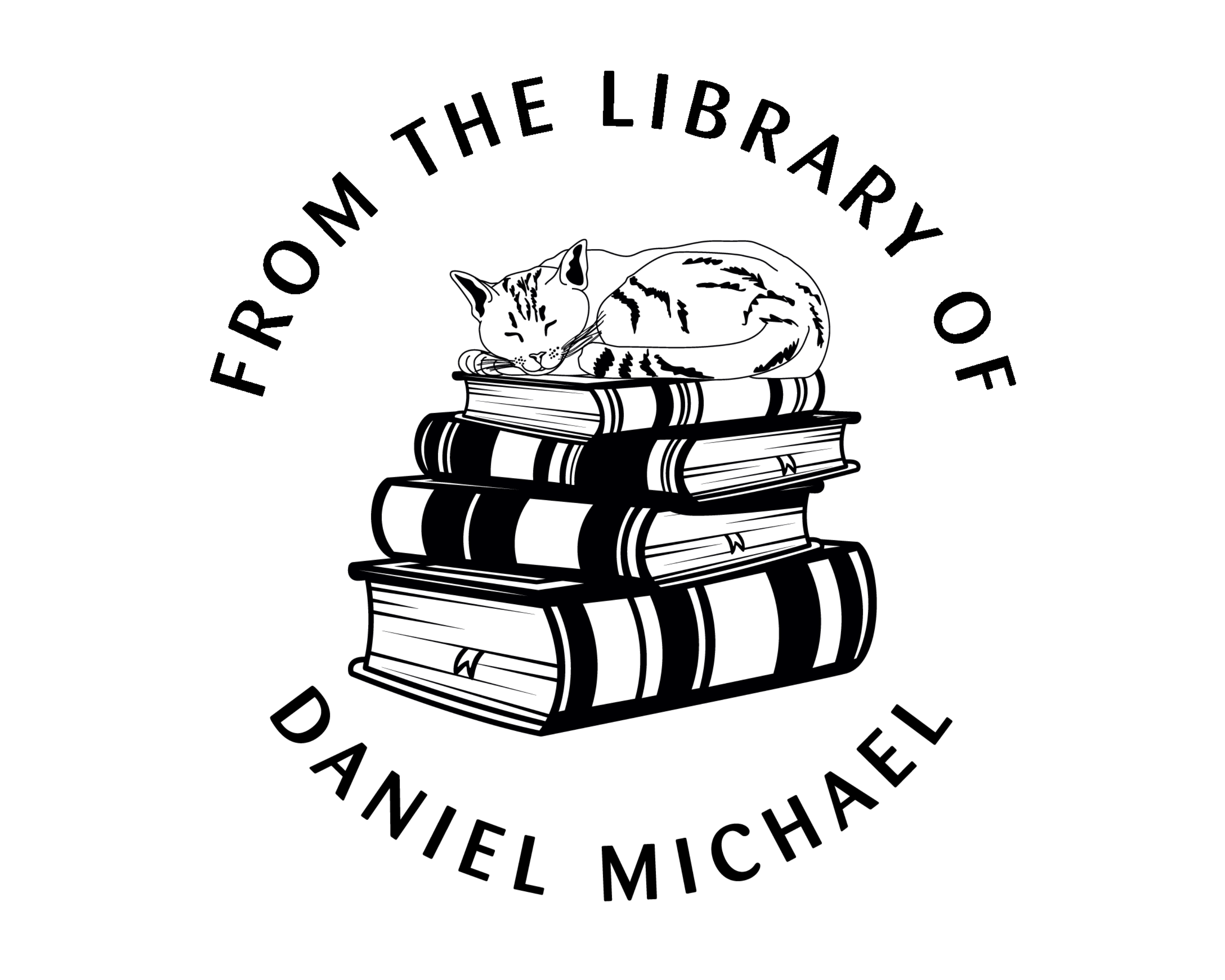 Personalized Book Self Ink Stamp - JL-Book8