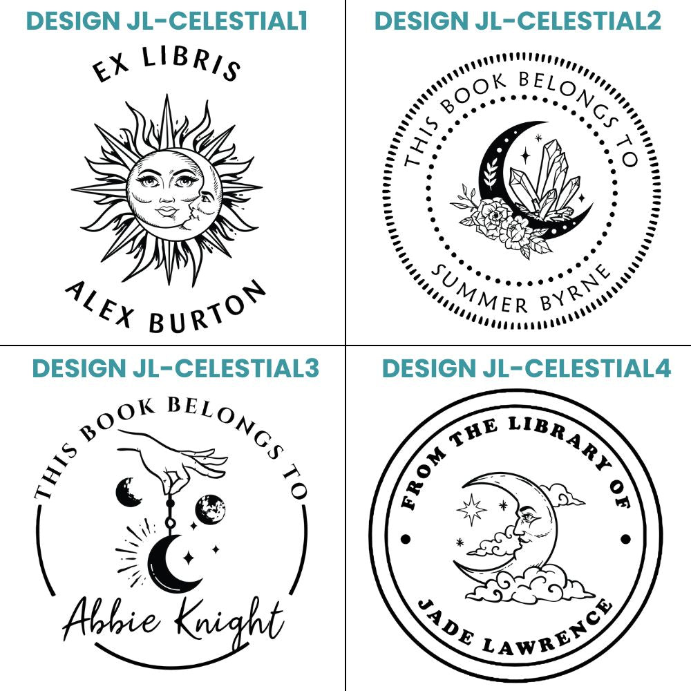 JL Celestial Designs Book Stamps Collection