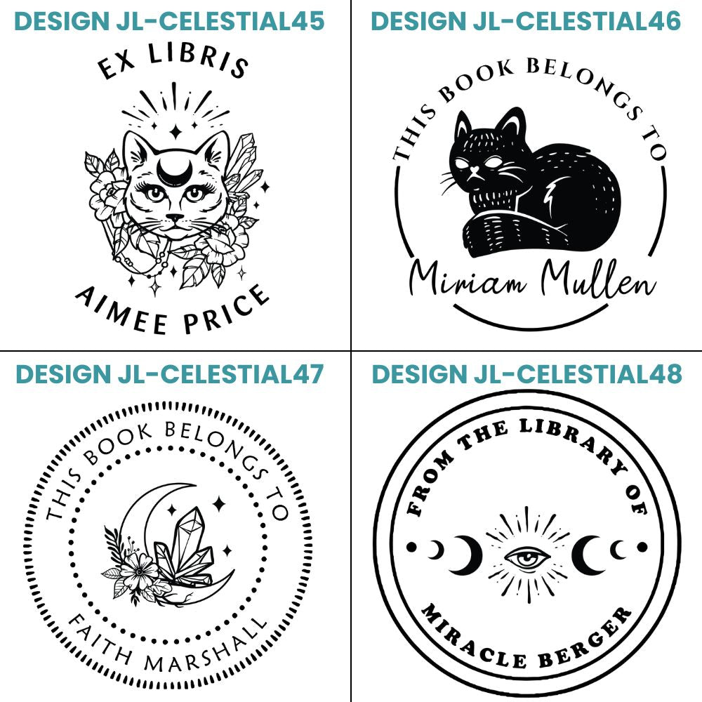 JL Celestial Designs Book Stamps Collection