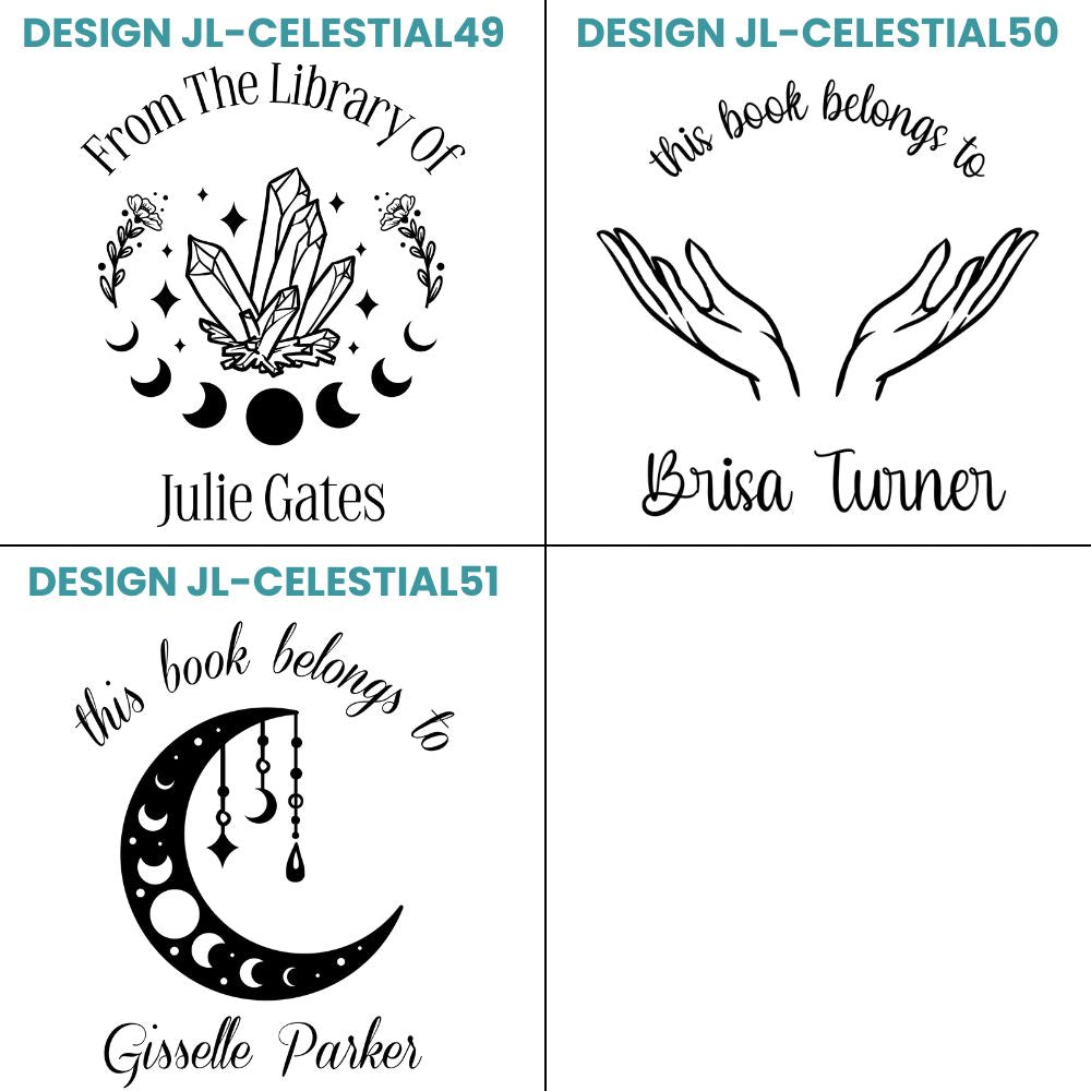 JL Celestial Designs Book Stamps Collection