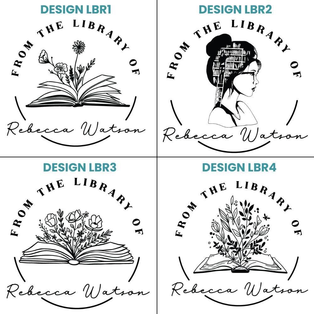 LBR Designs Book Stamps