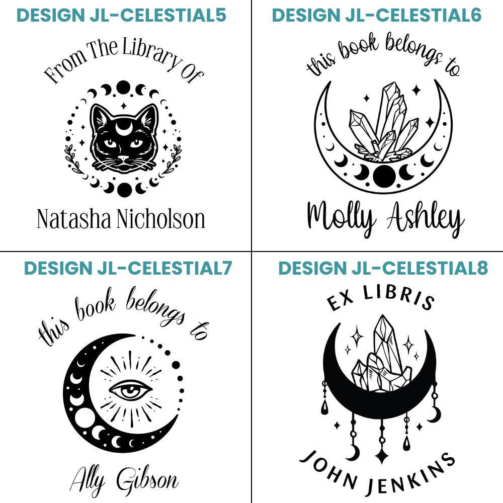 JL Celestial Designs Book Stamps Collection